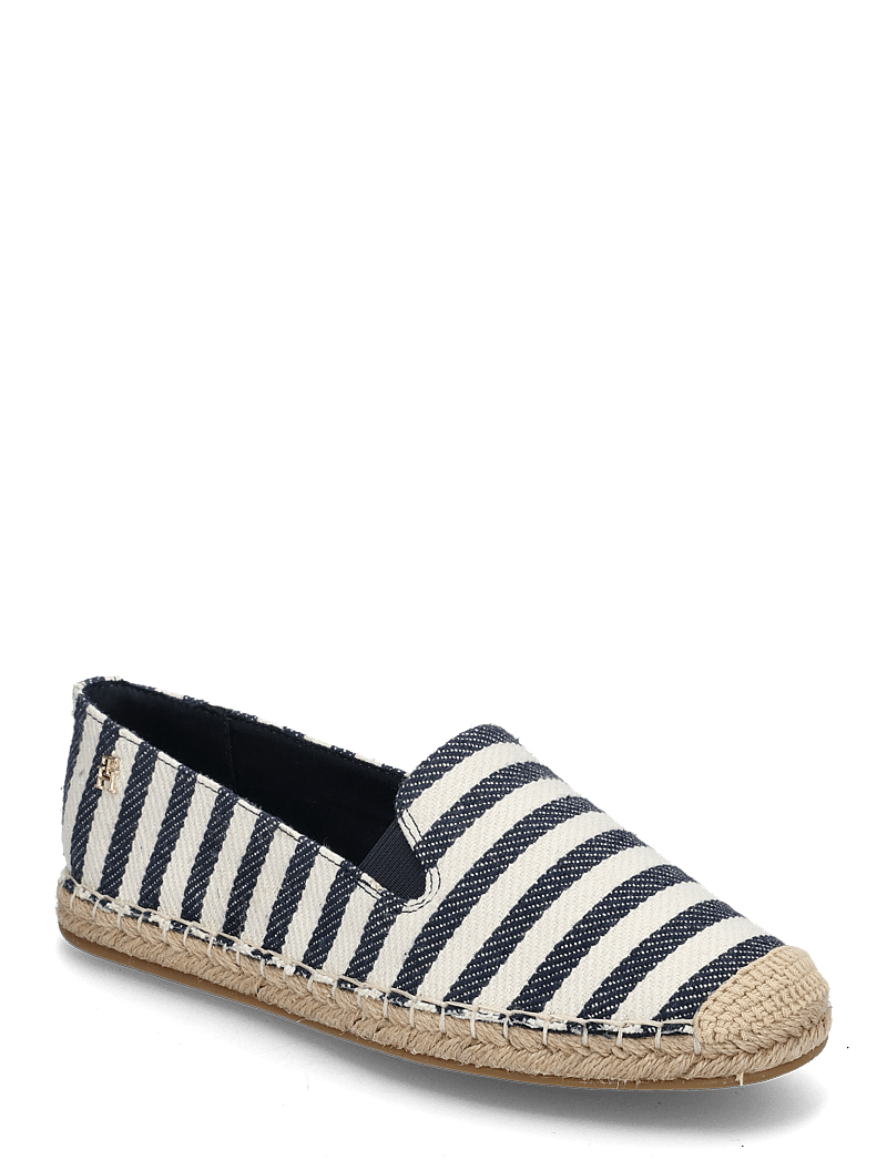 Tommy Hilfiger - NAUTICAL STRIPE ESPADRILLE - espadrilles - space blue itacha stripes - 0