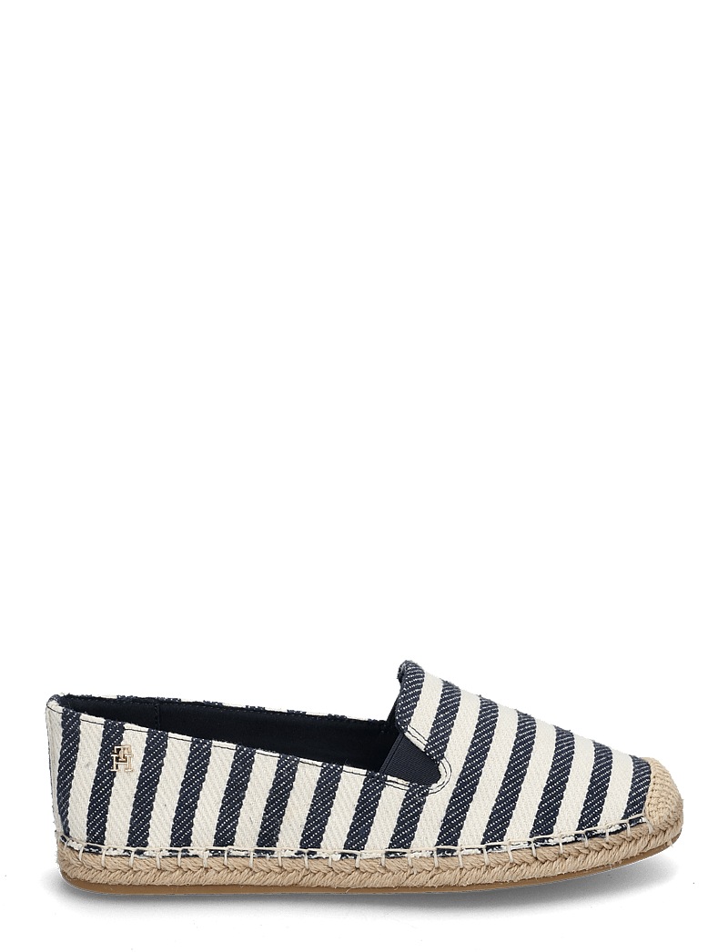 Tommy Hilfiger - NAUTICAL STRIPE ESPADRILLE - espadrilles - space blue itacha stripes - 1