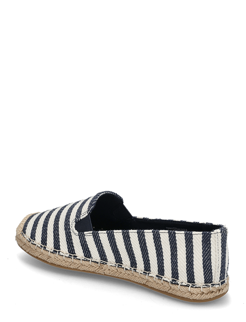 Tommy Hilfiger - NAUTICAL STRIPE ESPADRILLE - espadrilles - space blue itacha stripes - 2