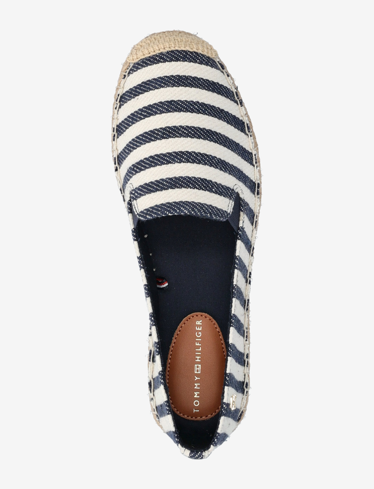 Tommy Hilfiger - NAUTICAL STRIPE ESPADRILLE - espadrilles - space blue itacha stripes - 3