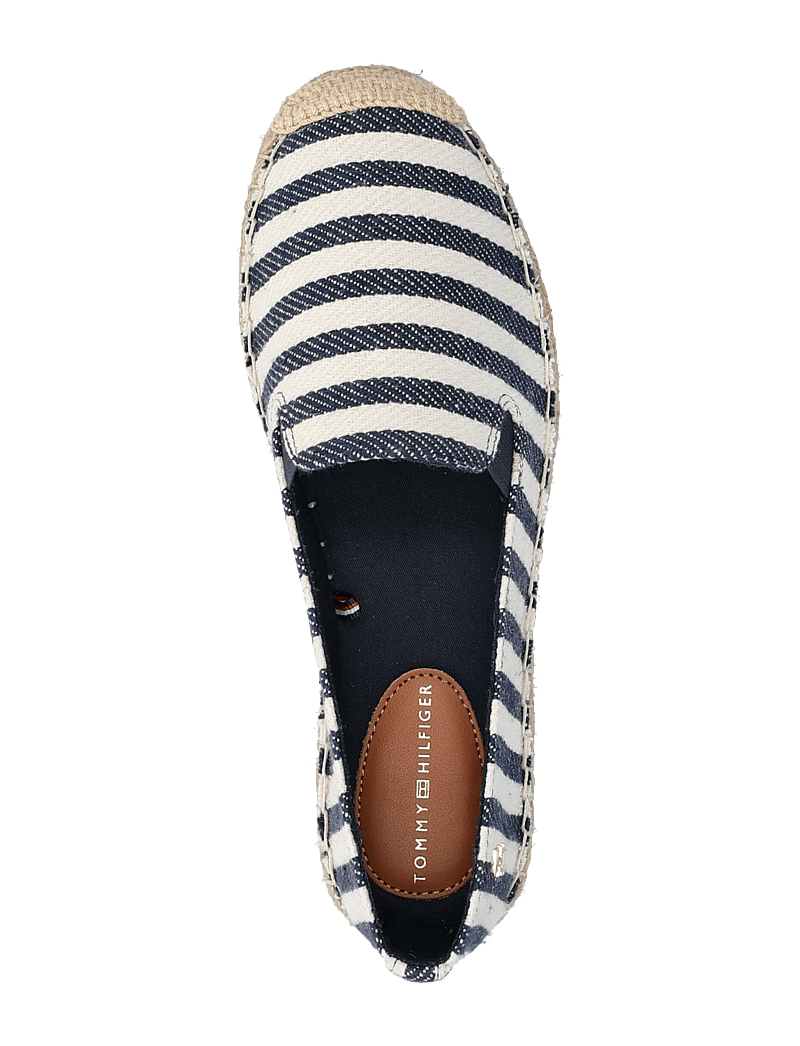 Tommy Hilfiger - NAUTICAL STRIPE ESPADRILLE - espadrilles - space blue itacha stripes - 3