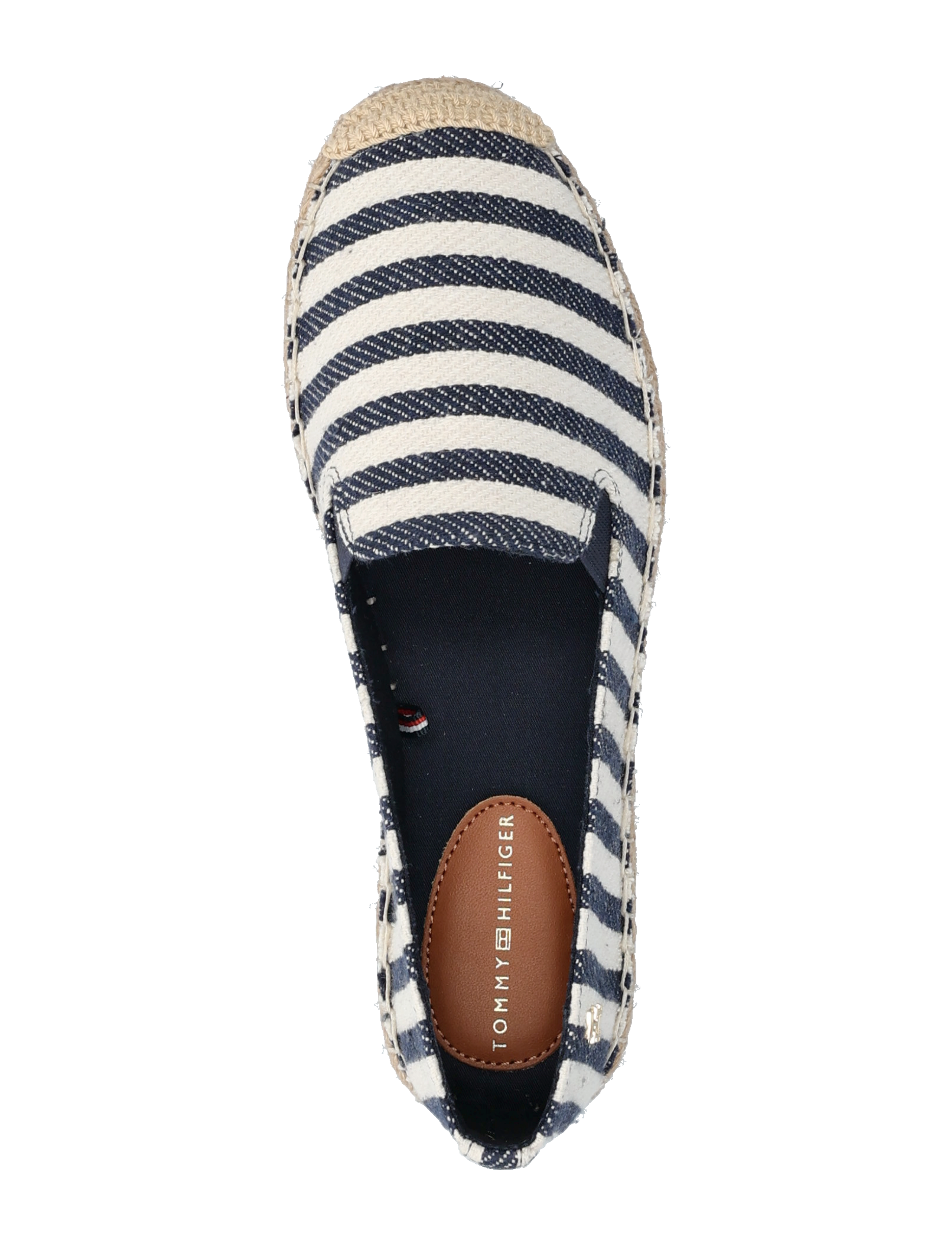 Tommy Hilfiger - NAUTICAL STRIPE ESPADRILLE - space blue itacha stripes - 3