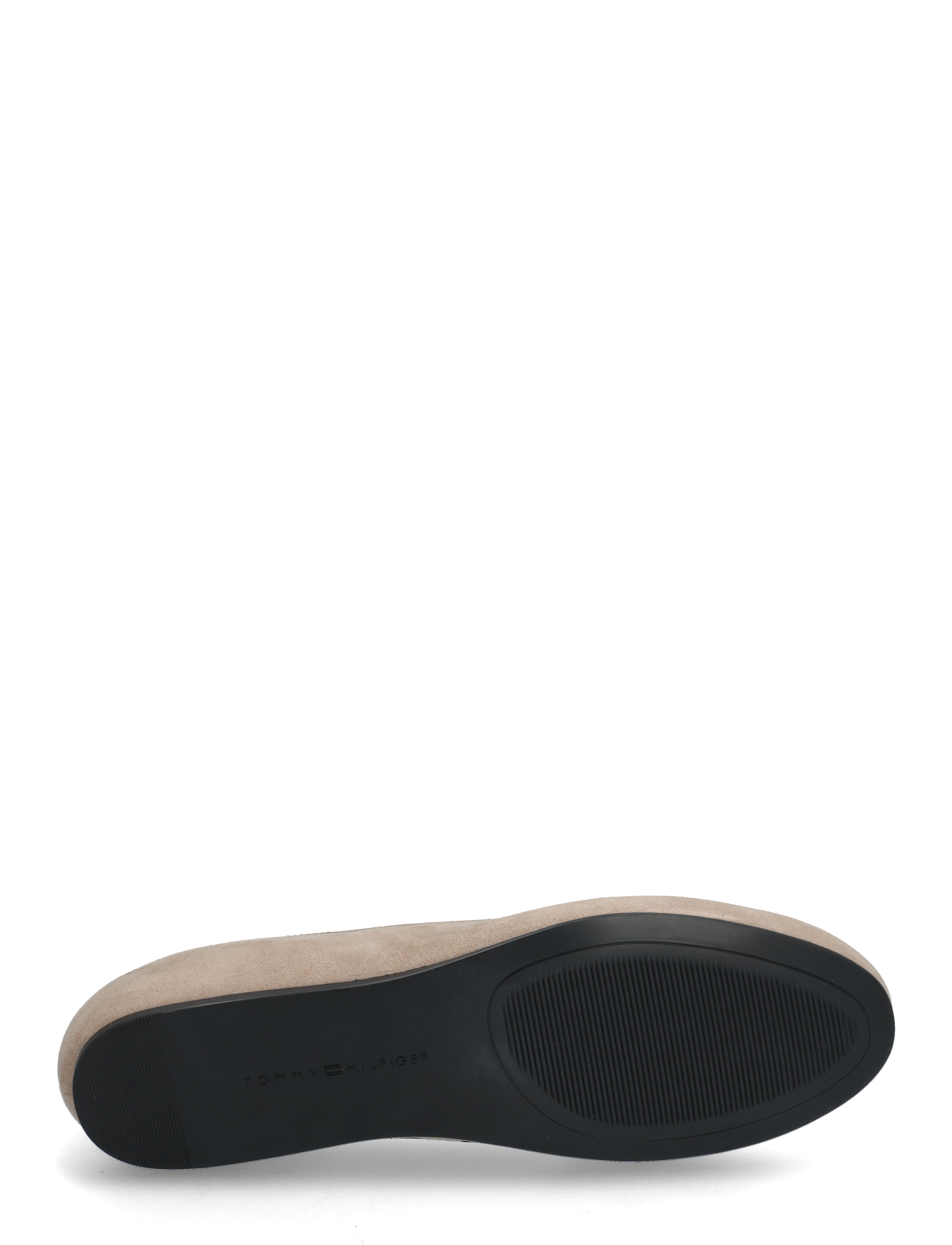 Tommy Hilfiger - TH HARDWARE SUEDE BALLERINA - coastal taupe - 4