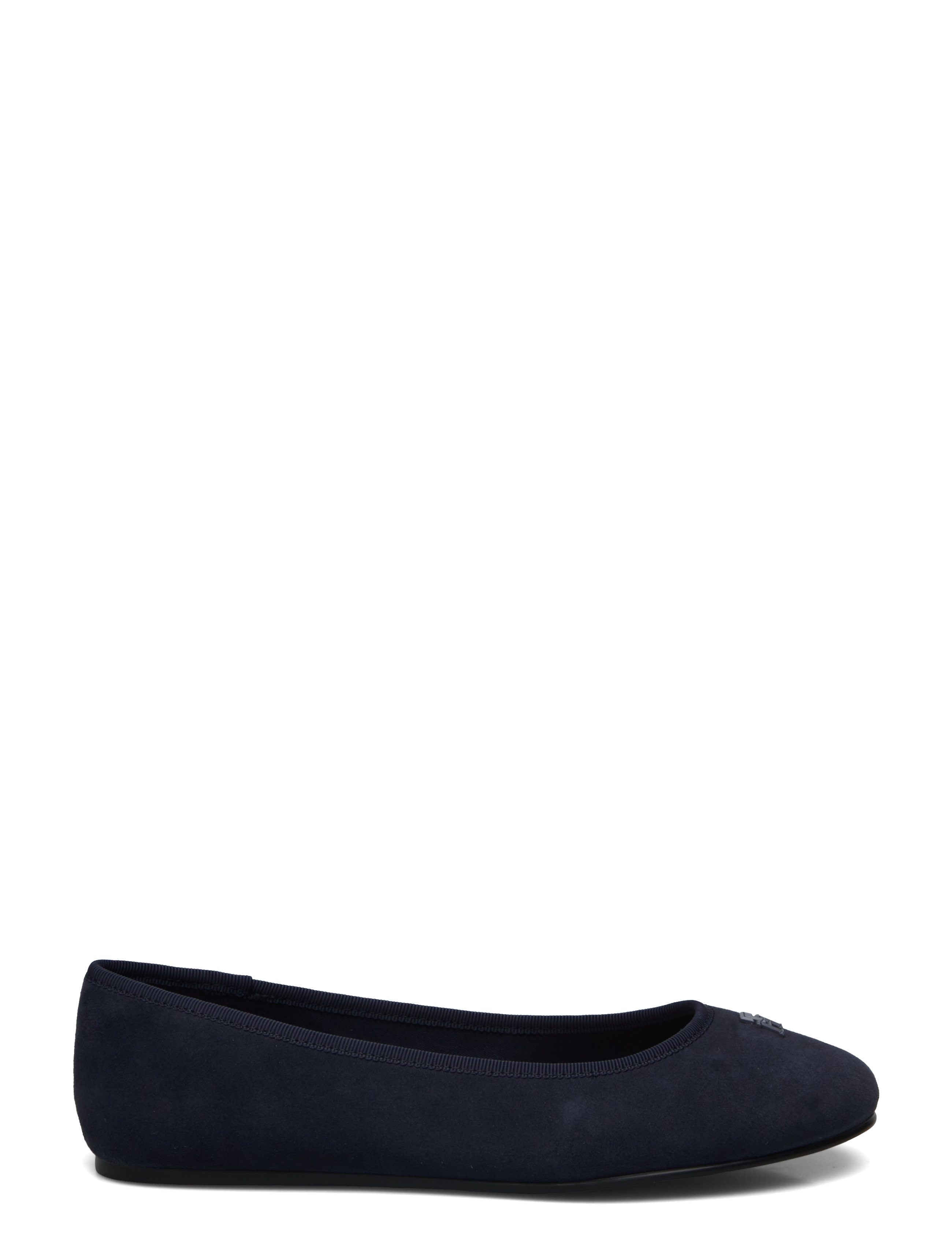 Tommy Hilfiger - TH HARDWARE SUEDE BALLERINA - space blue - 1