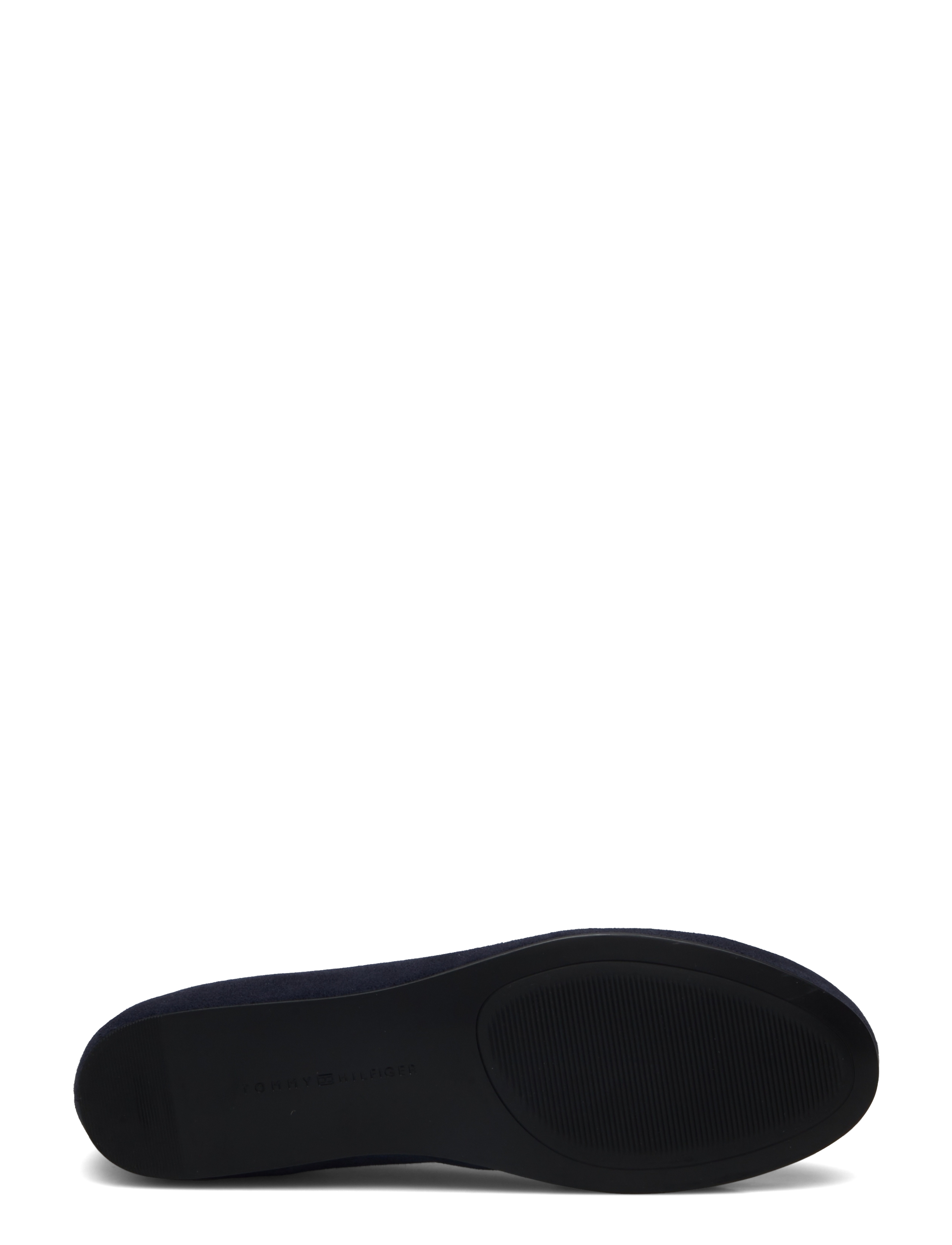 Tommy Hilfiger - TH HARDWARE SUEDE BALLERINA - space blue - 4