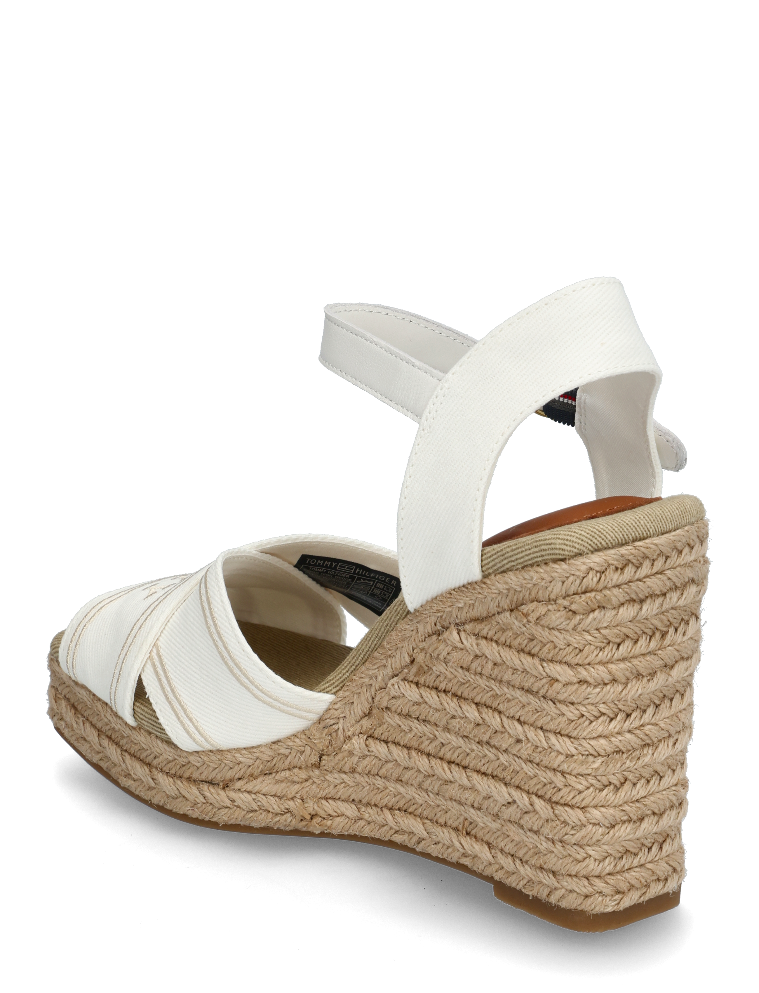 Tommy Hilfiger - TOMMY HILFIGER ESPAD HIGH WEDGE - højhælede espadrillos - ecru - 2