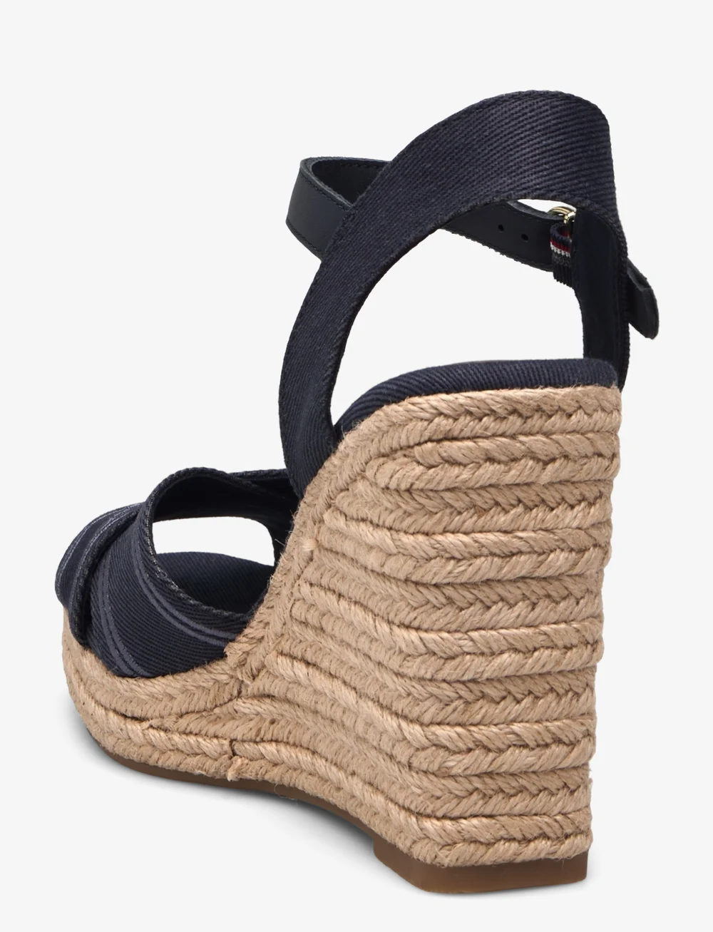 Tommy Hilfiger - TOMMY HILFIGER ESPAD HIGH WEDGE - espadrilles mit absatz - space blue - 2