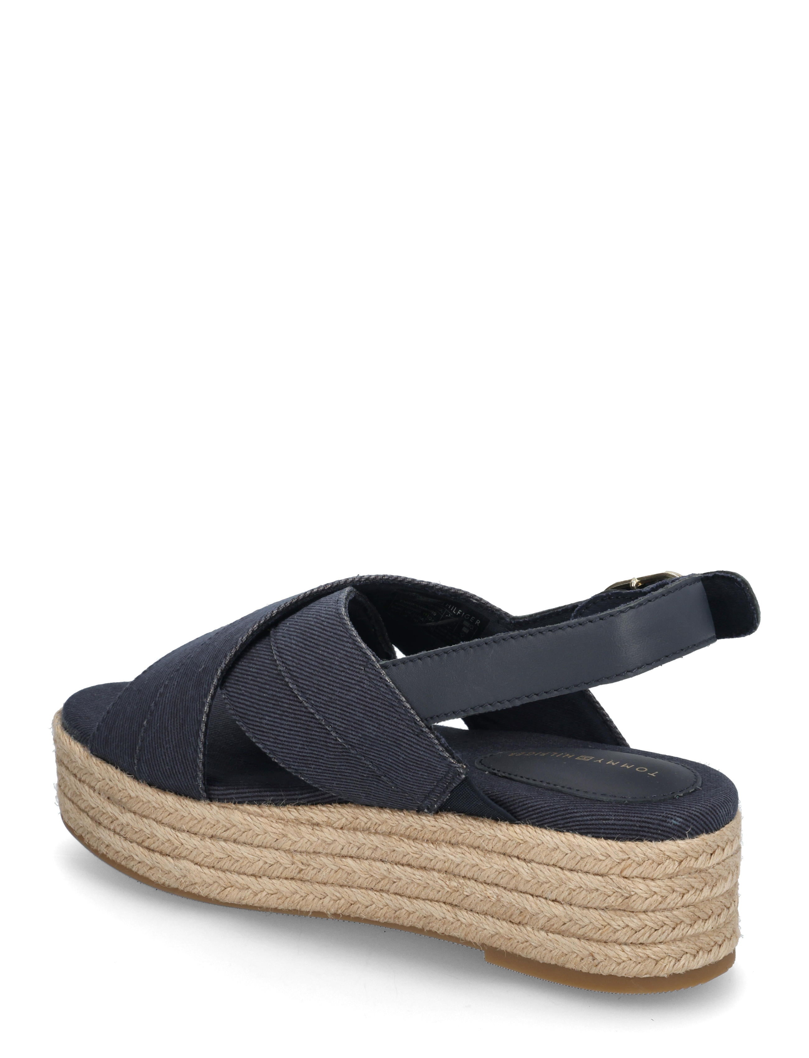 Tommy Hilfiger - DENIM ESPADRILLE PLATFORM SANDAL - space blue - 2