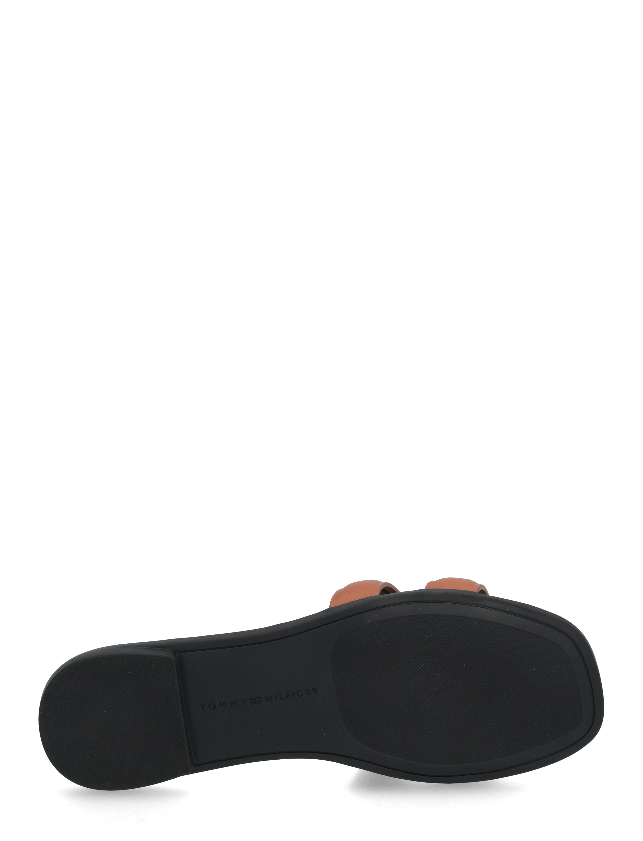 Tommy Hilfiger - TH LOGO STRAP MULE - flache sandalen - cinnamon bark - 4