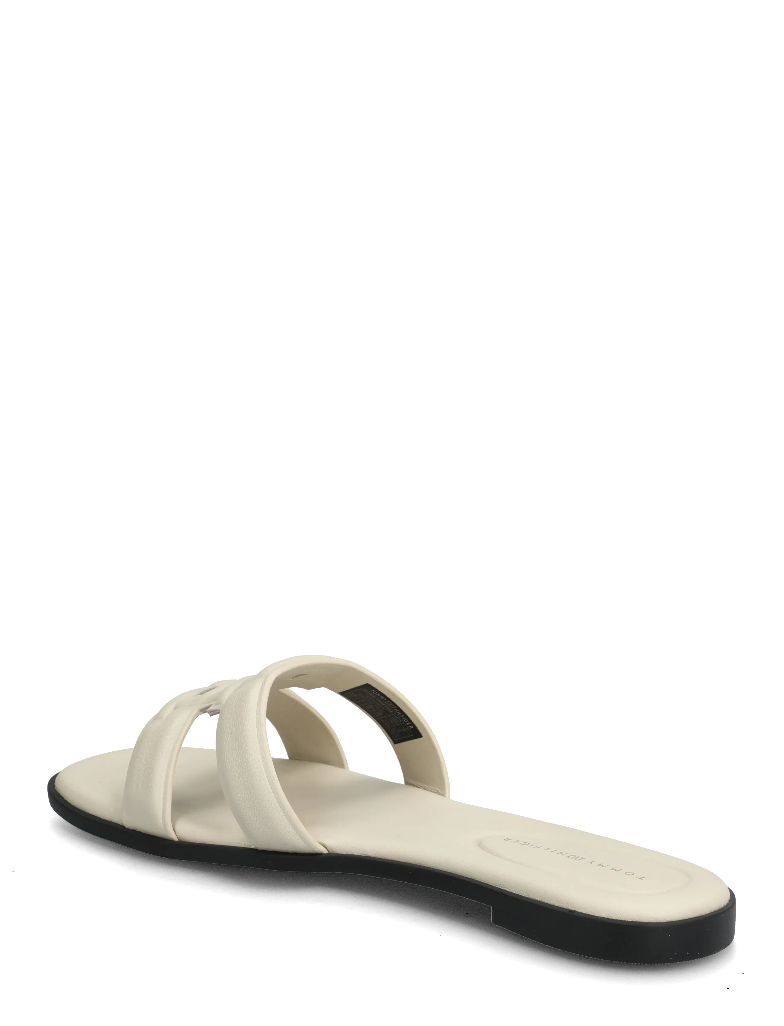 Tommy Hilfiger - TH LOGO STRAP MULE - kontsata sandaalid - classic beige - 2