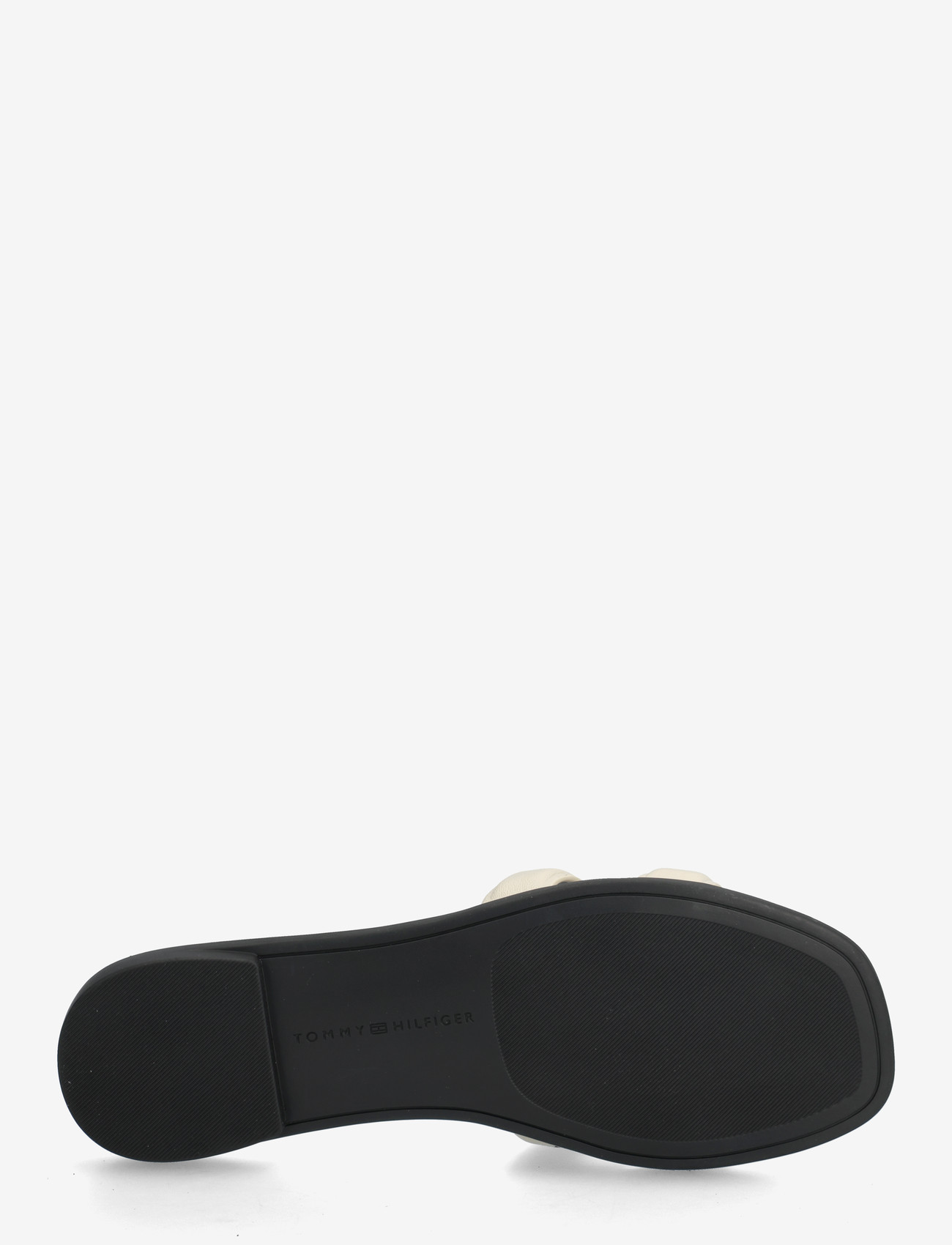 Tommy Hilfiger - TH LOGO STRAP MULE - flat sandals - classic beige - 4