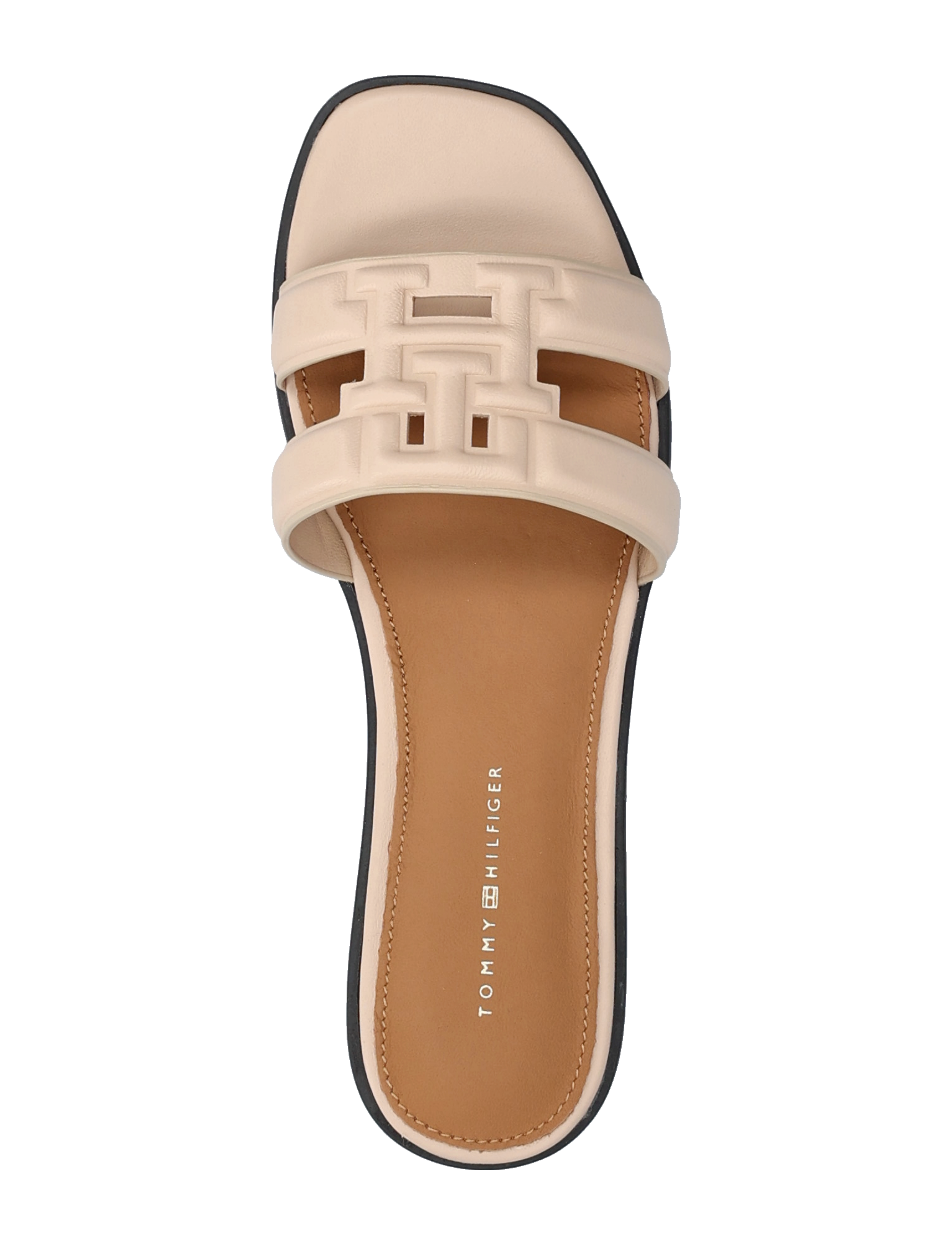 Tommy Hilfiger - TH LOGO STRAP MULE - flade sandaler - misty blush - 3