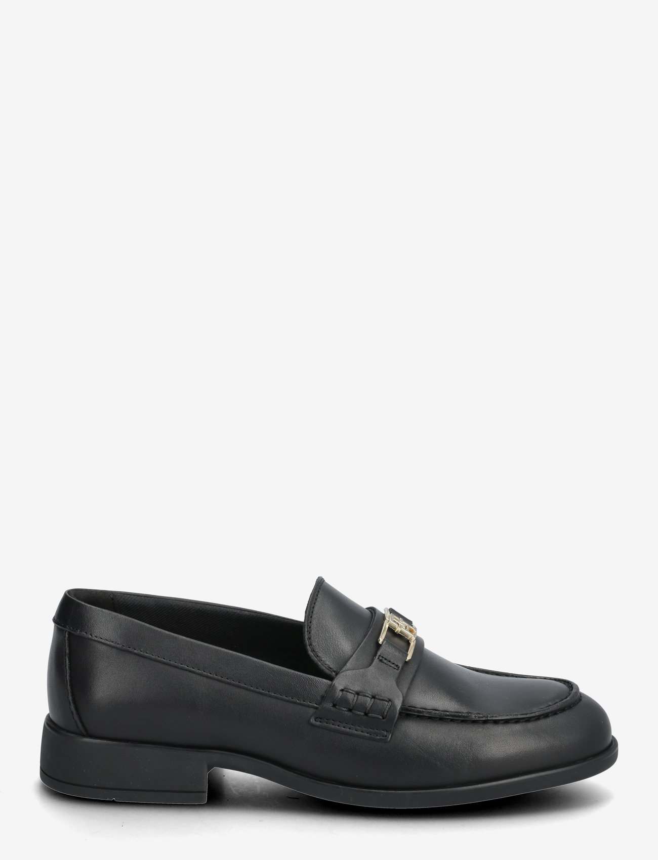 Tommy Hilfiger - TH LOGO LEATHER LOAFER - black - 1