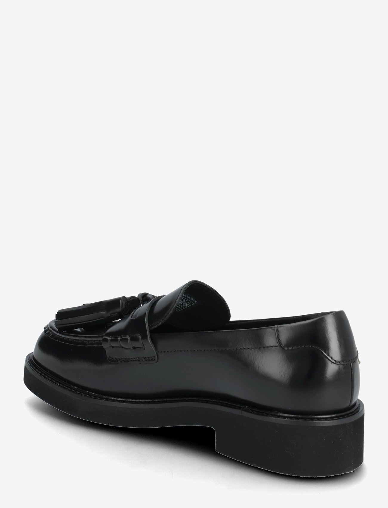 Tommy Hilfiger - TASSEL SQUARISH TOE LTHR LOAFER - geburtstagsgeschenke - black - 2
