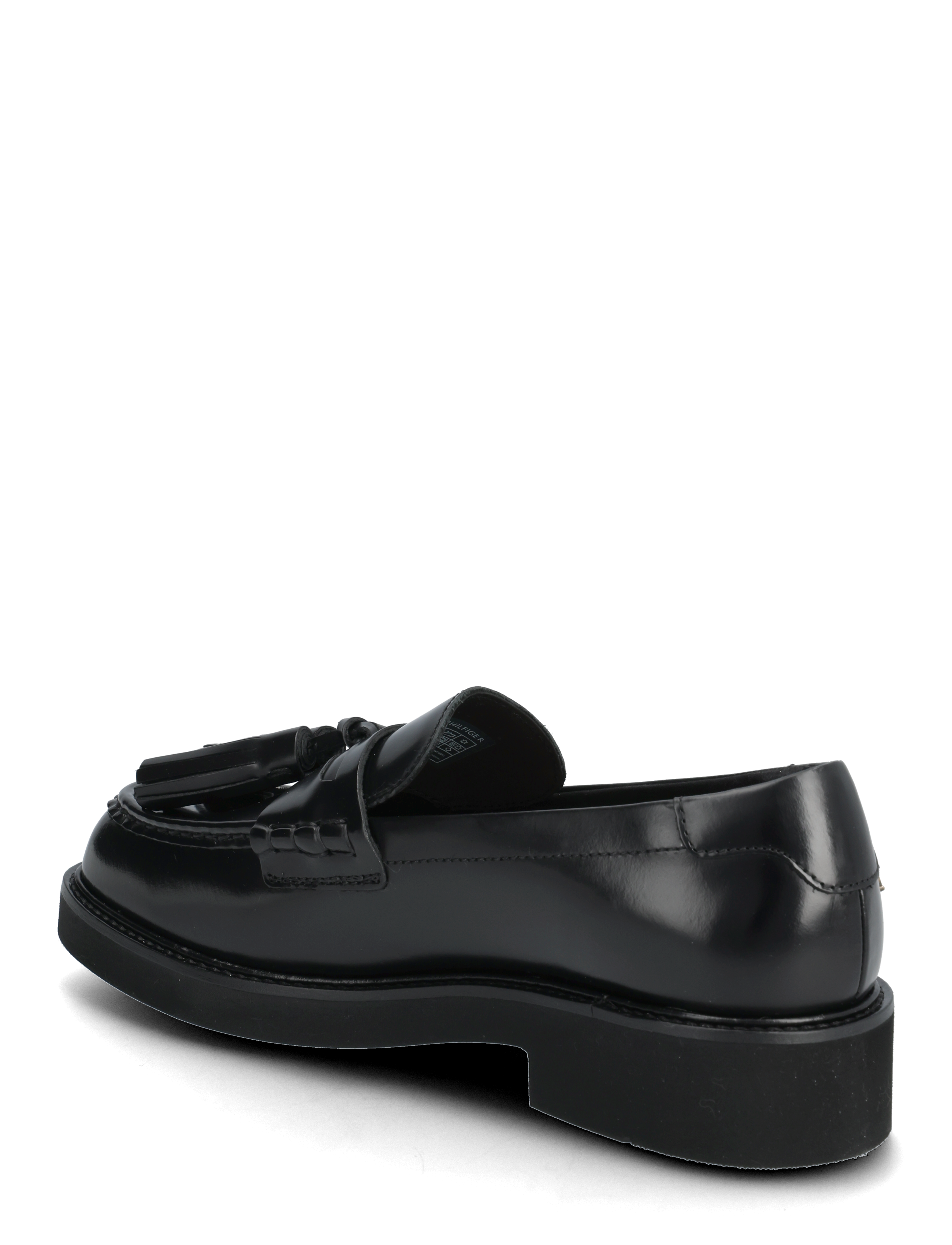 Tommy Hilfiger - TASSEL SQUARISH TOE LTHR LOAFER - black - 2