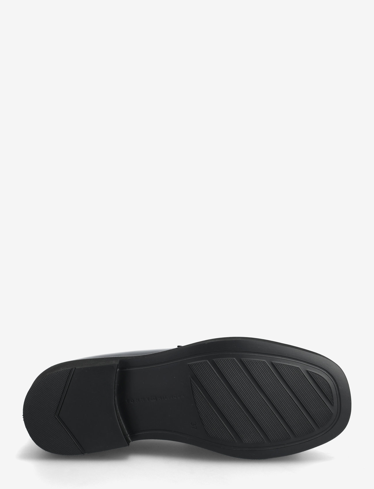 Tommy Hilfiger - TASSEL SQUARISH TOE LTHR LOAFER - geburtstagsgeschenke - black - 4