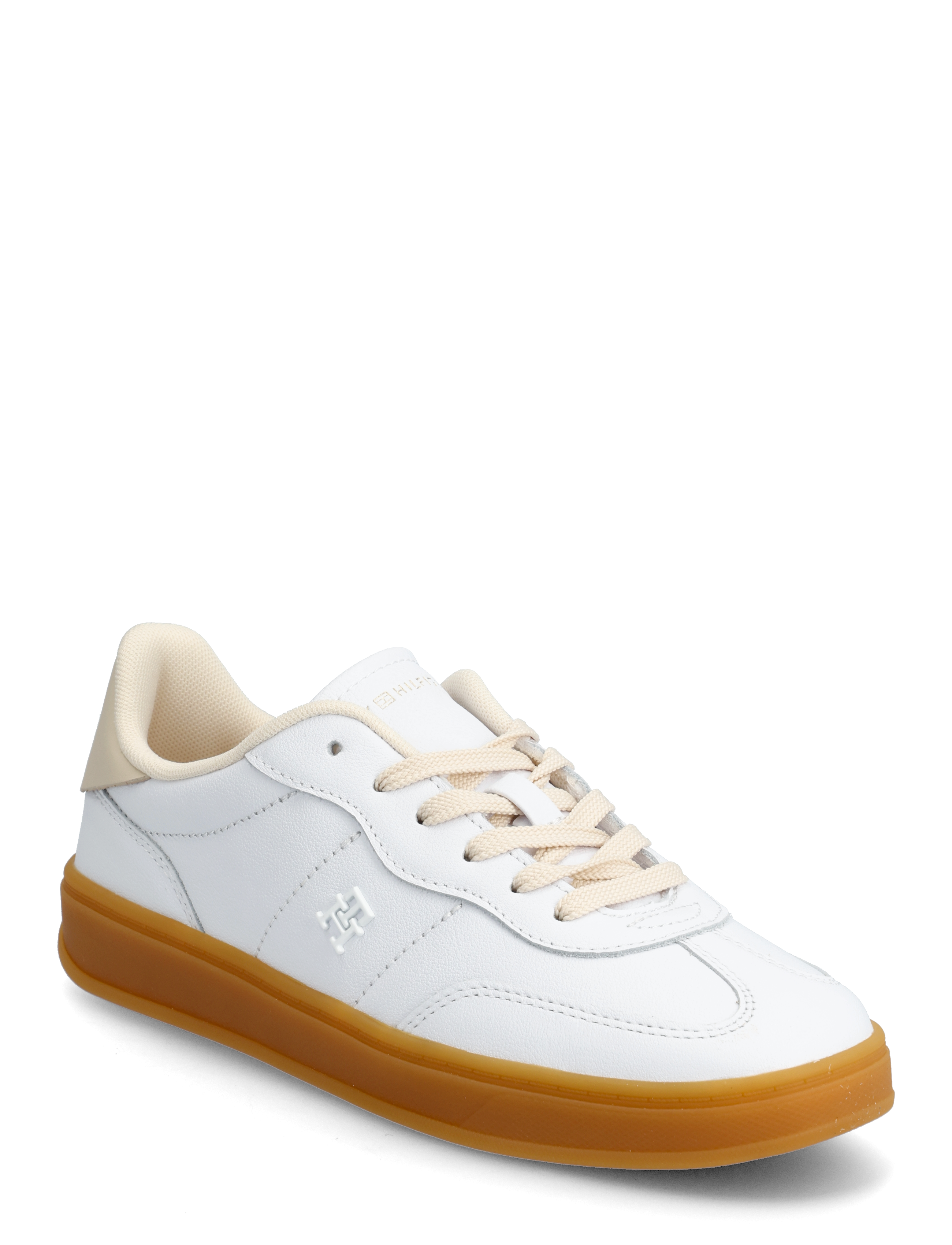 Tommy Hilfiger Th Premium Heritage Sneaker, 36, White, Sneakers > Sneakers Med Lav Top, Dame