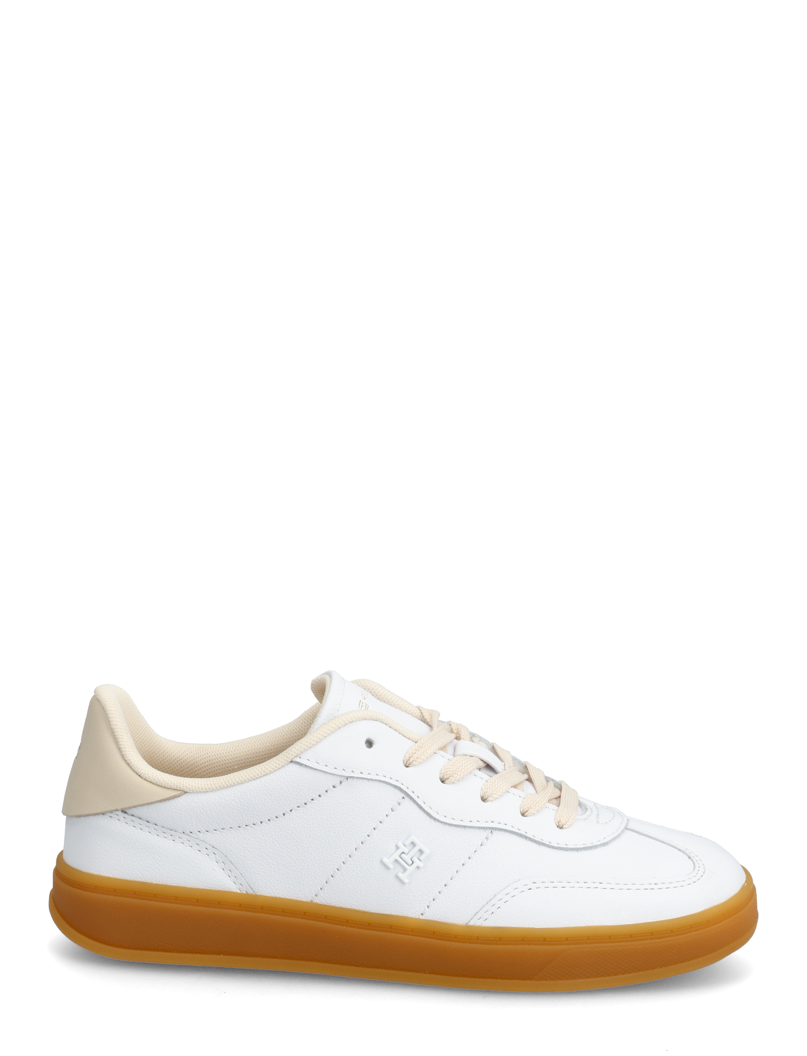Tommy Hilfiger - TH PREMIUM HERITAGE SNEAKER - konfirmationstøj - white/sugarcane - 1
