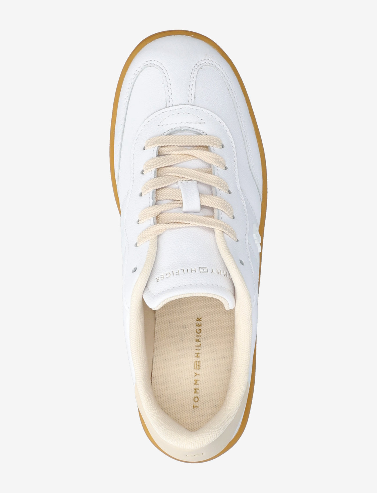 Tommy Hilfiger - TH PREMIUM HERITAGE SNEAKER - låga sneakers - white/sugarcane - 3