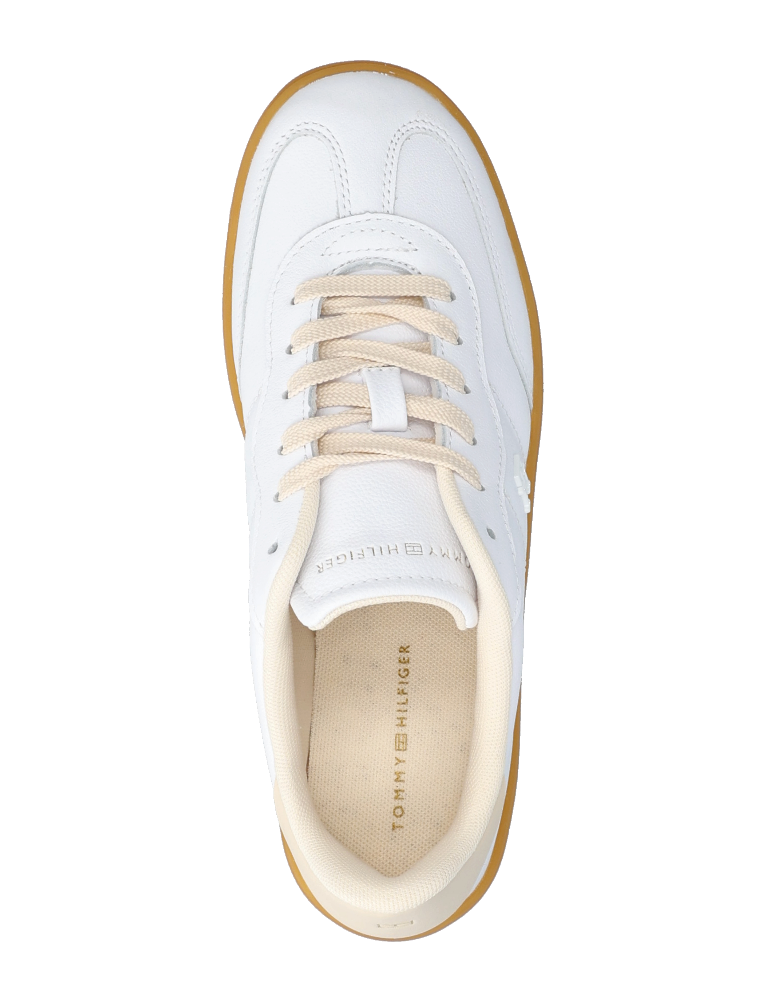 Tommy Hilfiger - TH PREMIUM HERITAGE SNEAKER - konfirmationstøj - white/sugarcane - 3