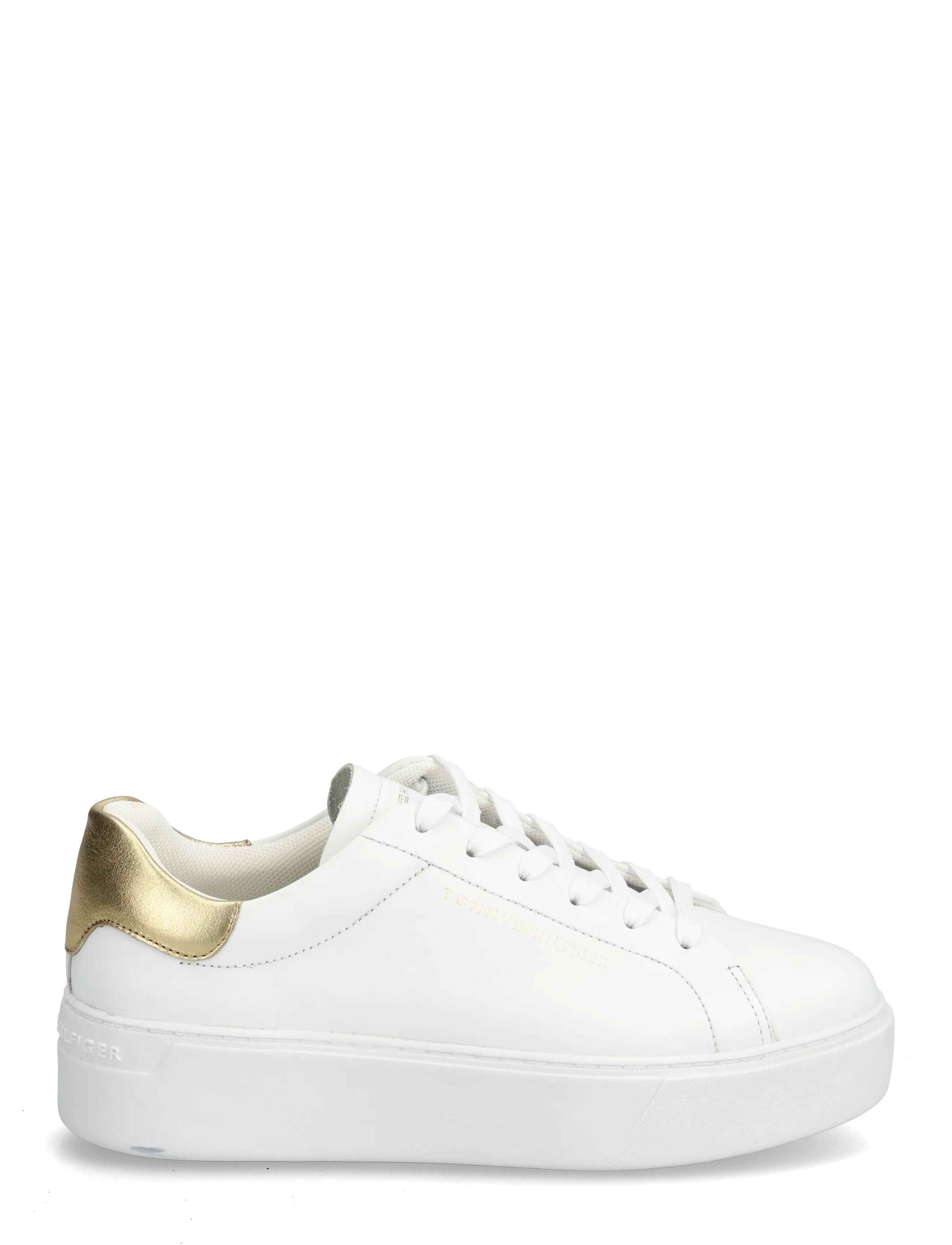 Tommy Hilfiger - ESSENTIAL PLATFORM COURT SNEAKER - white gold - 2