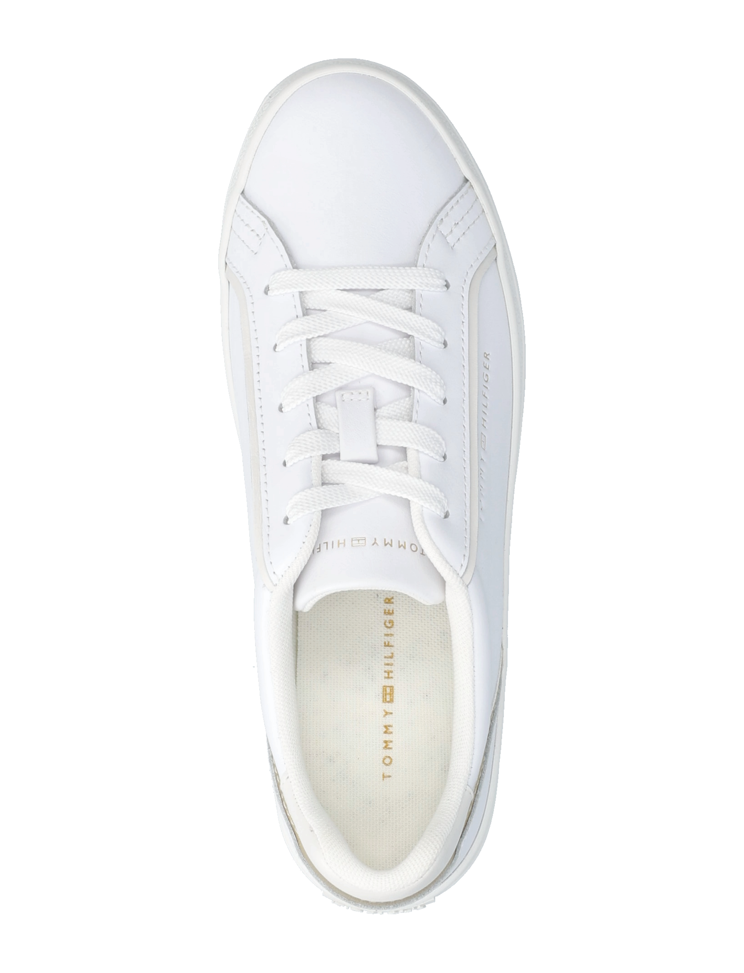 Tommy Hilfiger - ESSENTIAL VULC SNEAKER - white gold - 3