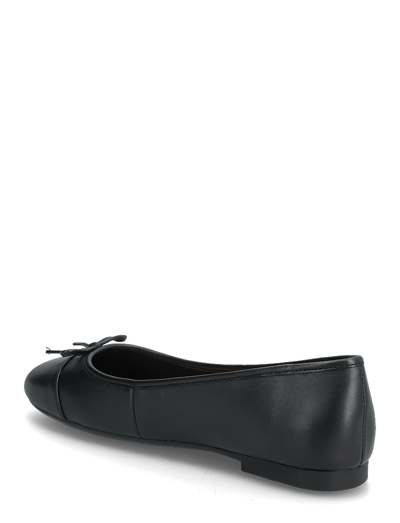 Tommy Hilfiger - TOE CAP LEATHER BALLERINA - black - 2