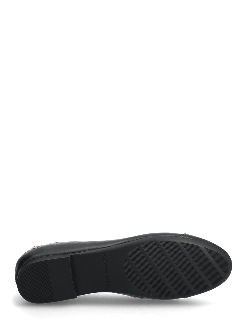Tommy Hilfiger - TOE CAP LEATHER BALLERINA - black - 4