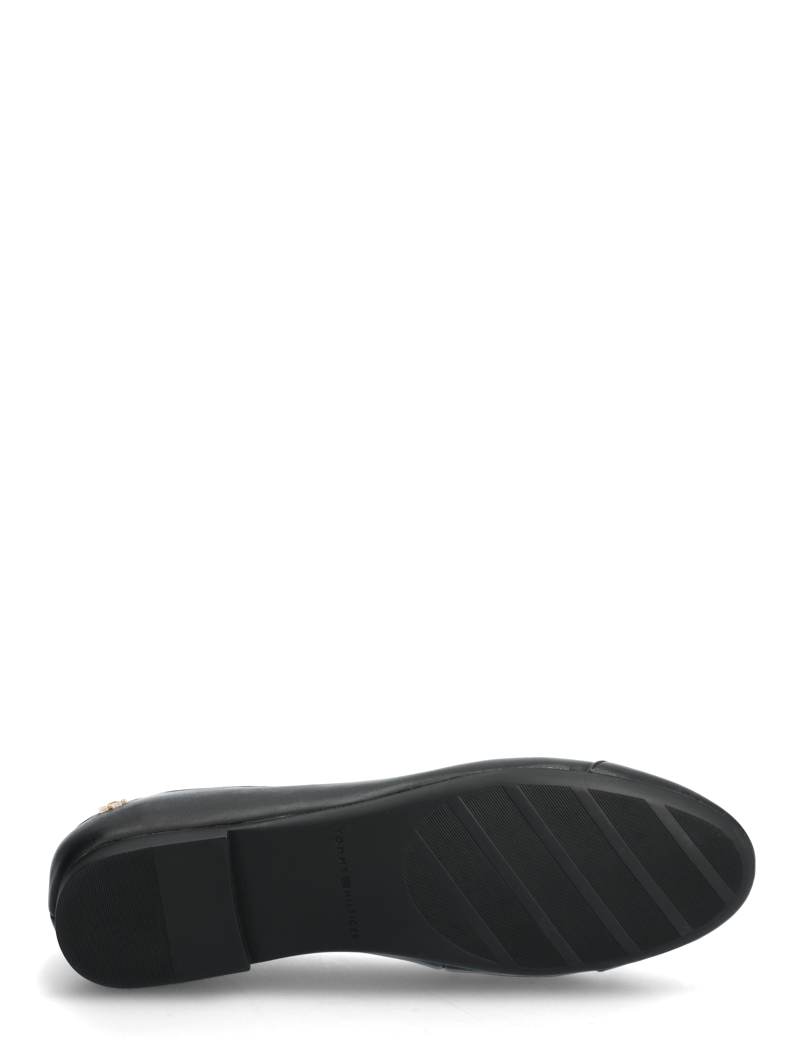 Tommy Hilfiger - TOE CAP LEATHER BALLERINA - black - 4