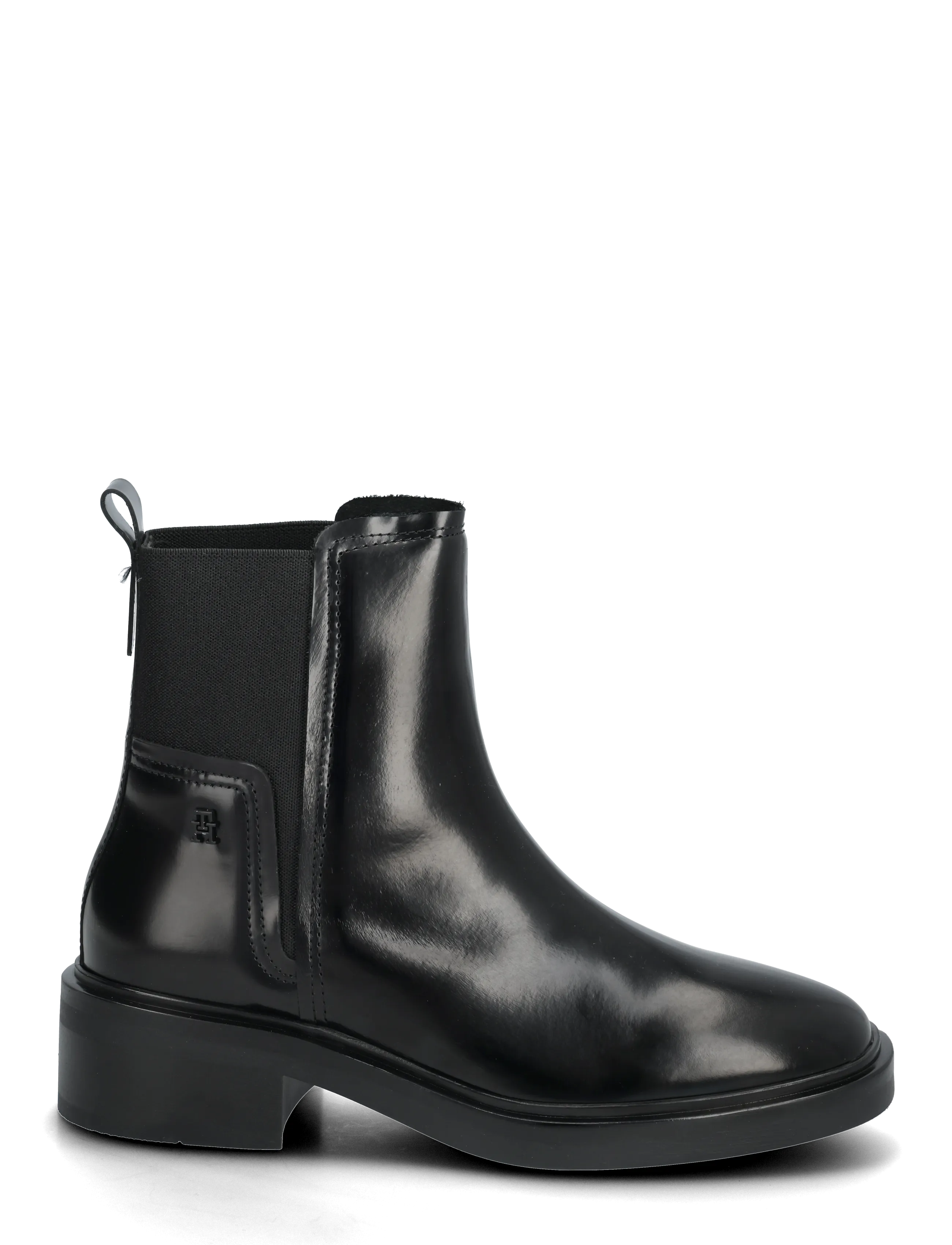 Tommy Hilfiger - TH MINIMAL ABRASIVATO CHELSEA - chelsea boots - black - 1