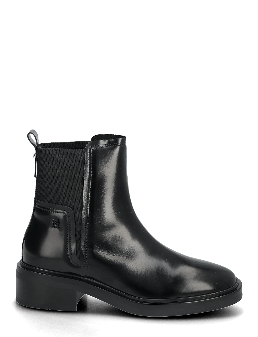 Tommy Hilfiger - TH MINIMAL ABRASIVATO CHELSEA - chelsea-saapad - black - 1