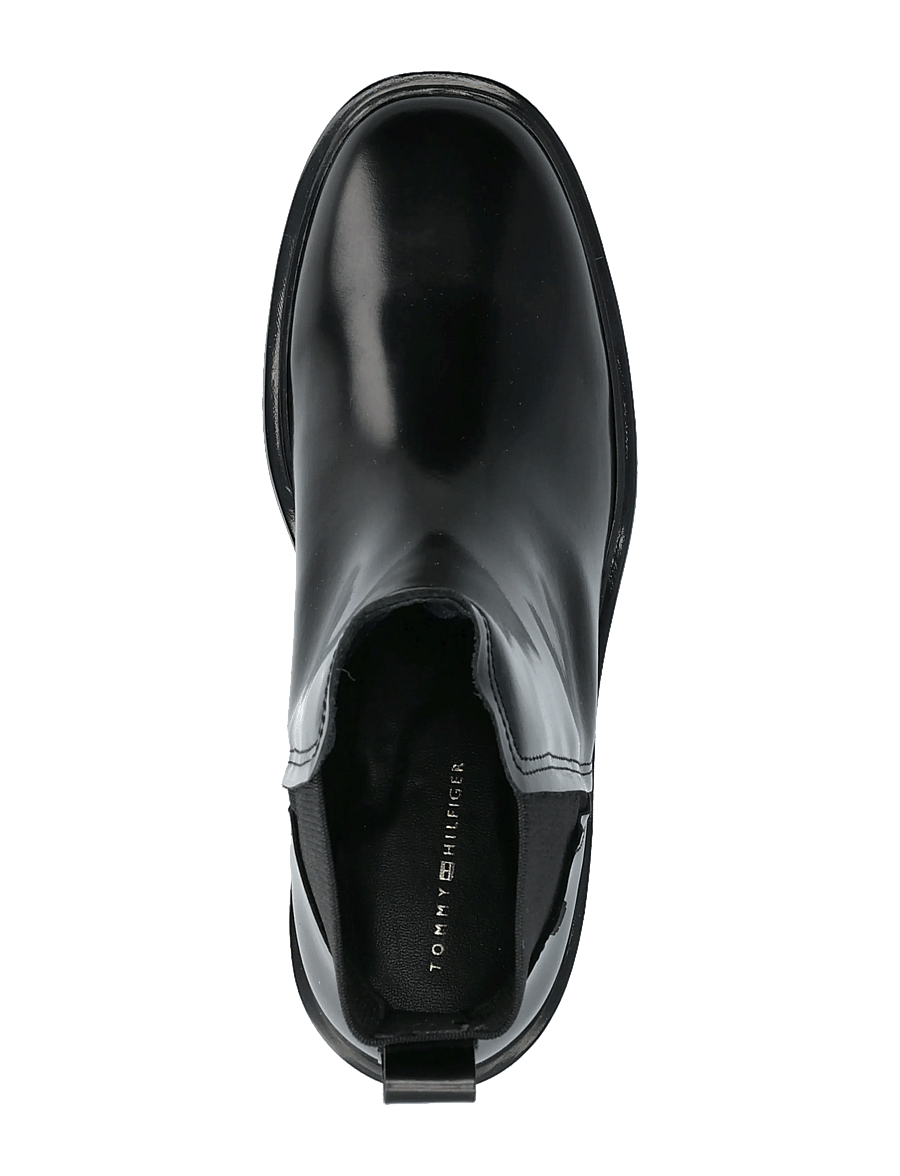 Tommy Hilfiger - TH MINIMAL ABRASIVATO CHELSEA - chelsea-saapad - black - 3