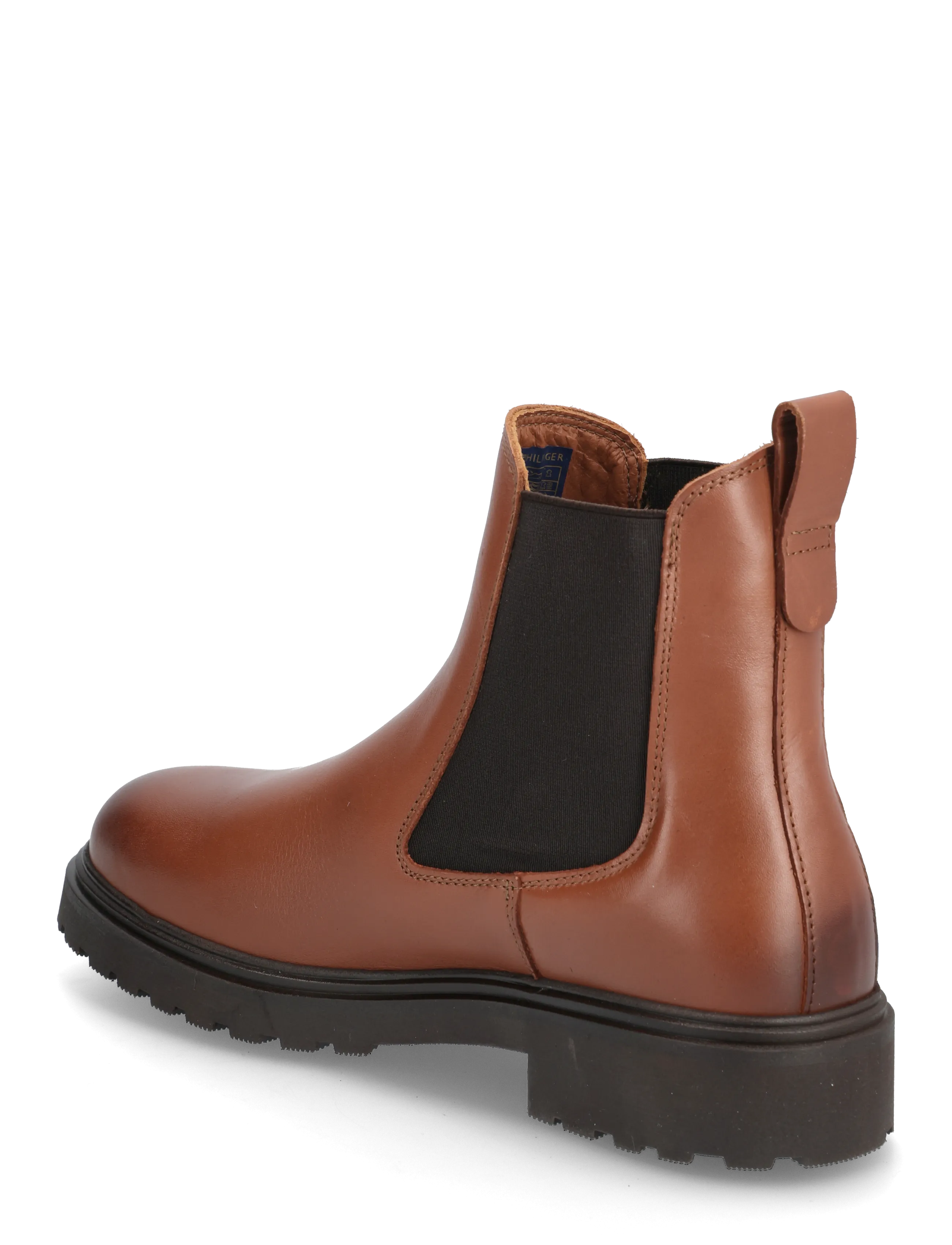 Tommy Hilfiger - TH LEATHER CLEATED CHELSEA - flade ankelstøvler - cinnamon bark - 2