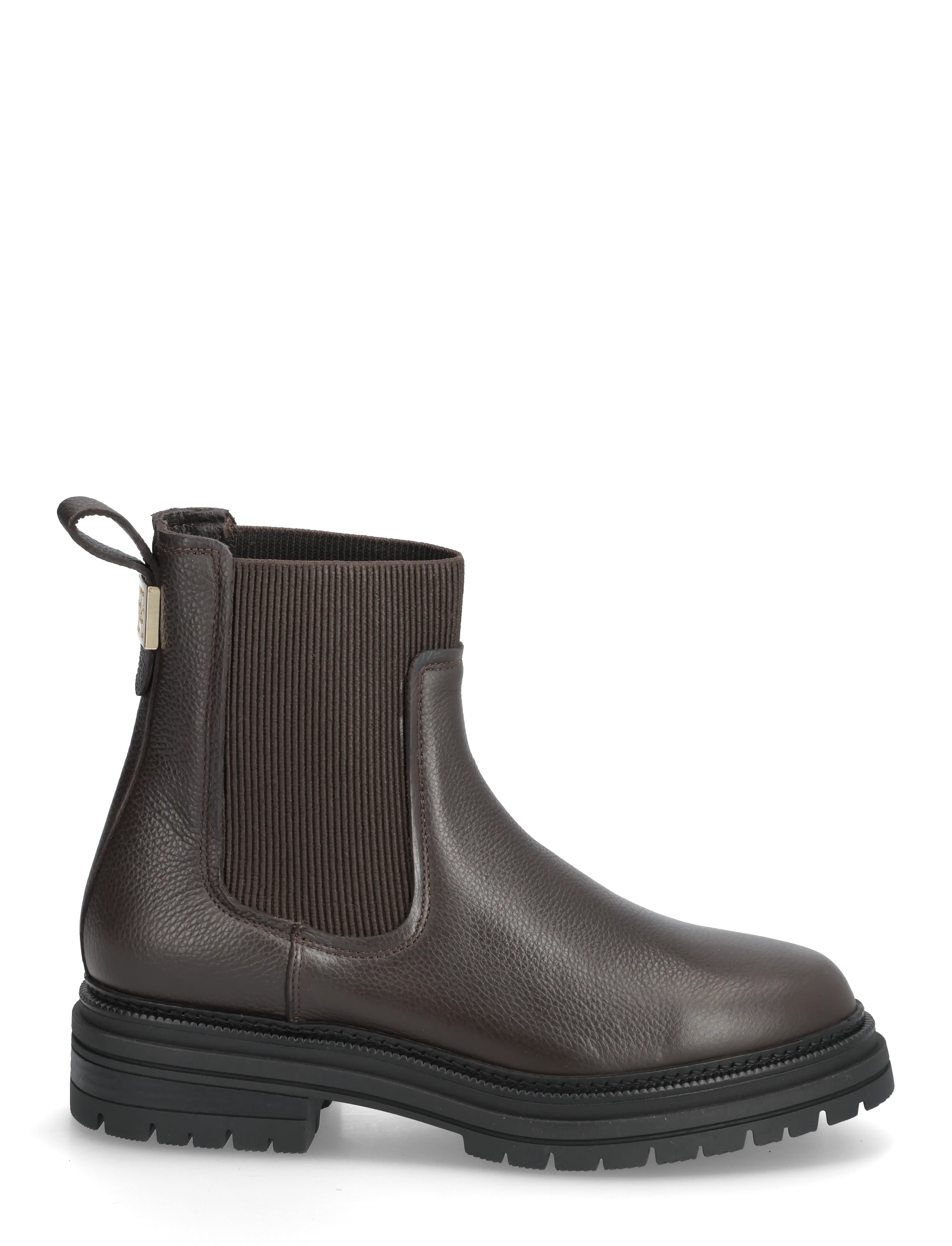 Tommy Hilfiger - TH PLAQUE PEBBLE CHELSEA WARM - chelsea-saapad - charred wood - 1