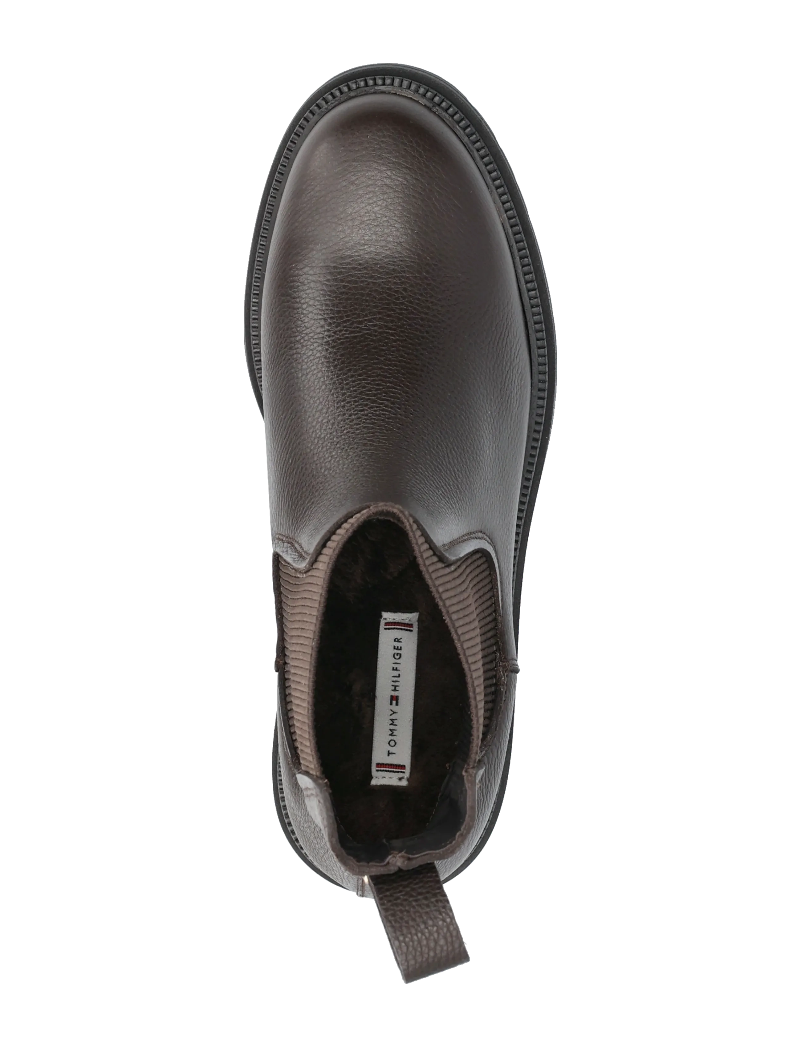 Tommy Hilfiger - TH PLAQUE PEBBLE CHELSEA WARM - chelsea-saapad - charred wood - 3