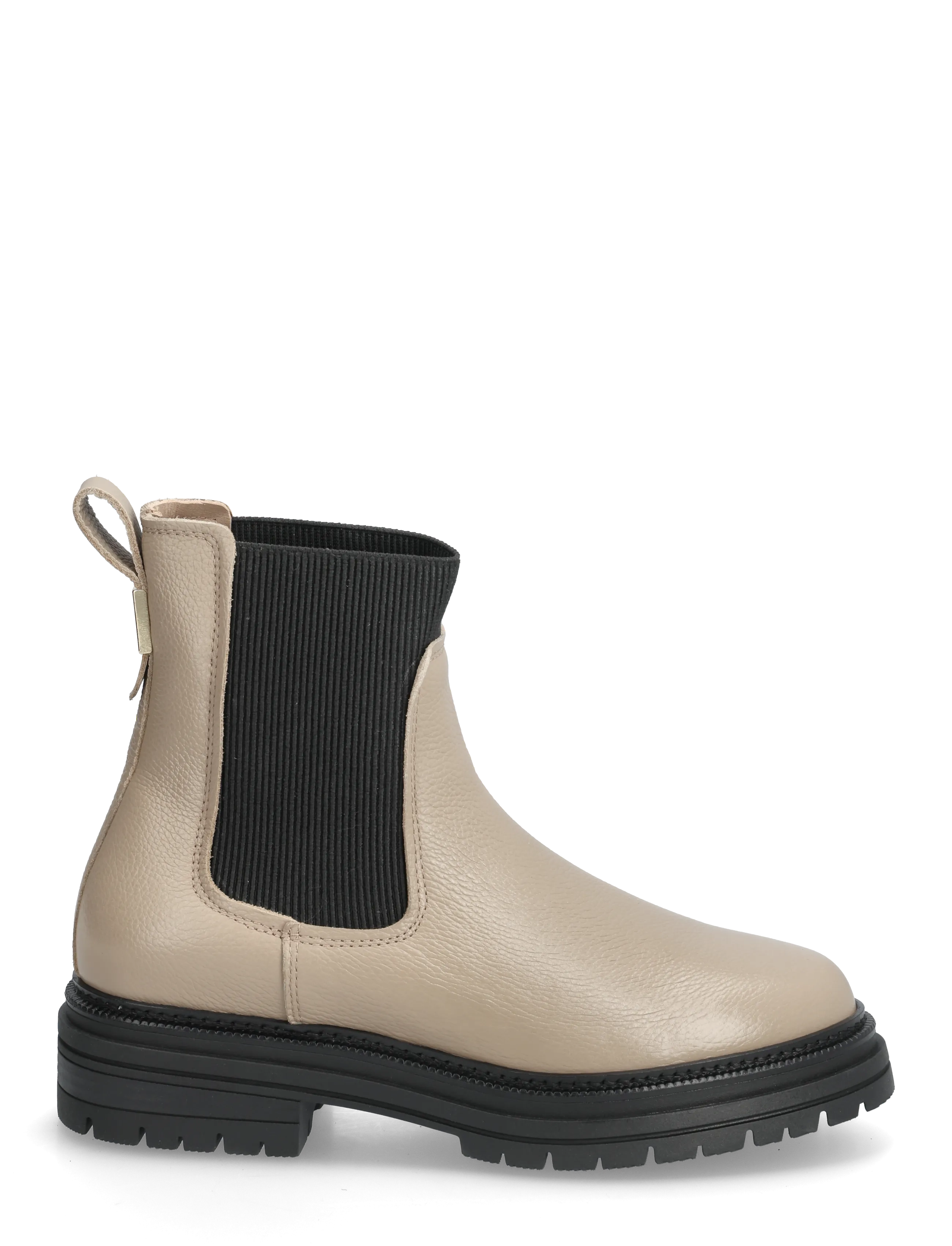 Tommy Hilfiger - TH PLAQUE PEBBLE CHELSEA WARM - chelsea boots - coastal taupe - 1