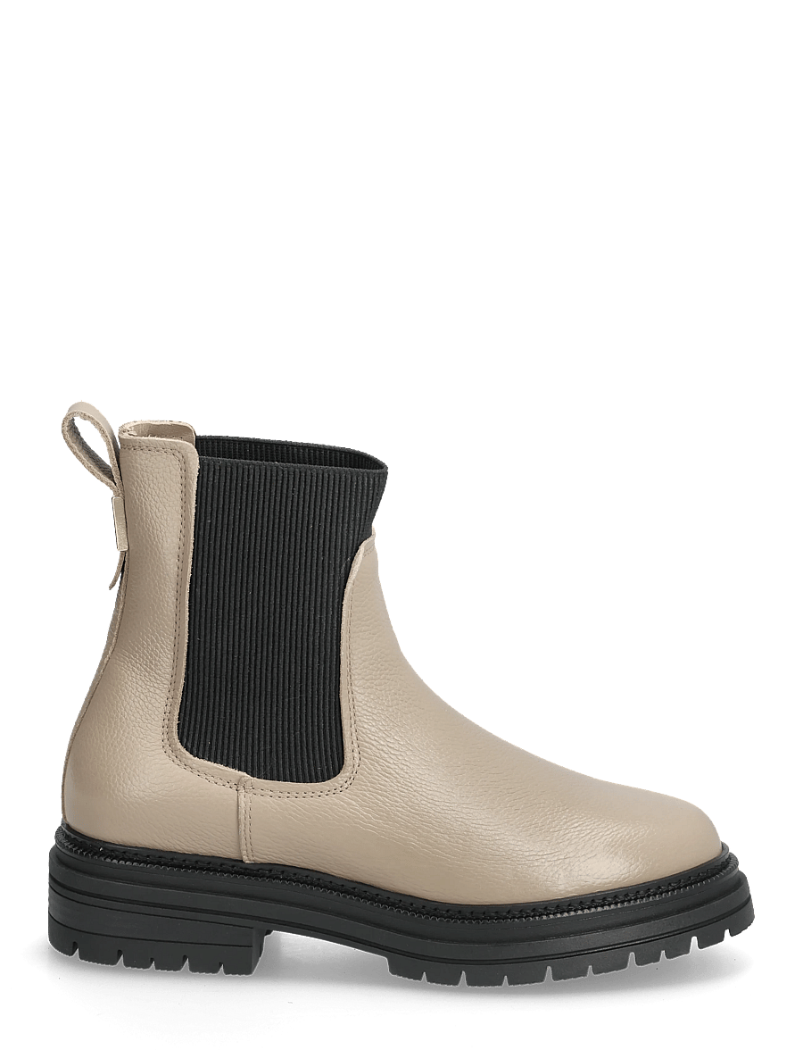 Tommy Hilfiger - TH PLAQUE PEBBLE CHELSEA WARM - chelsea-saapad - coastal taupe - 1