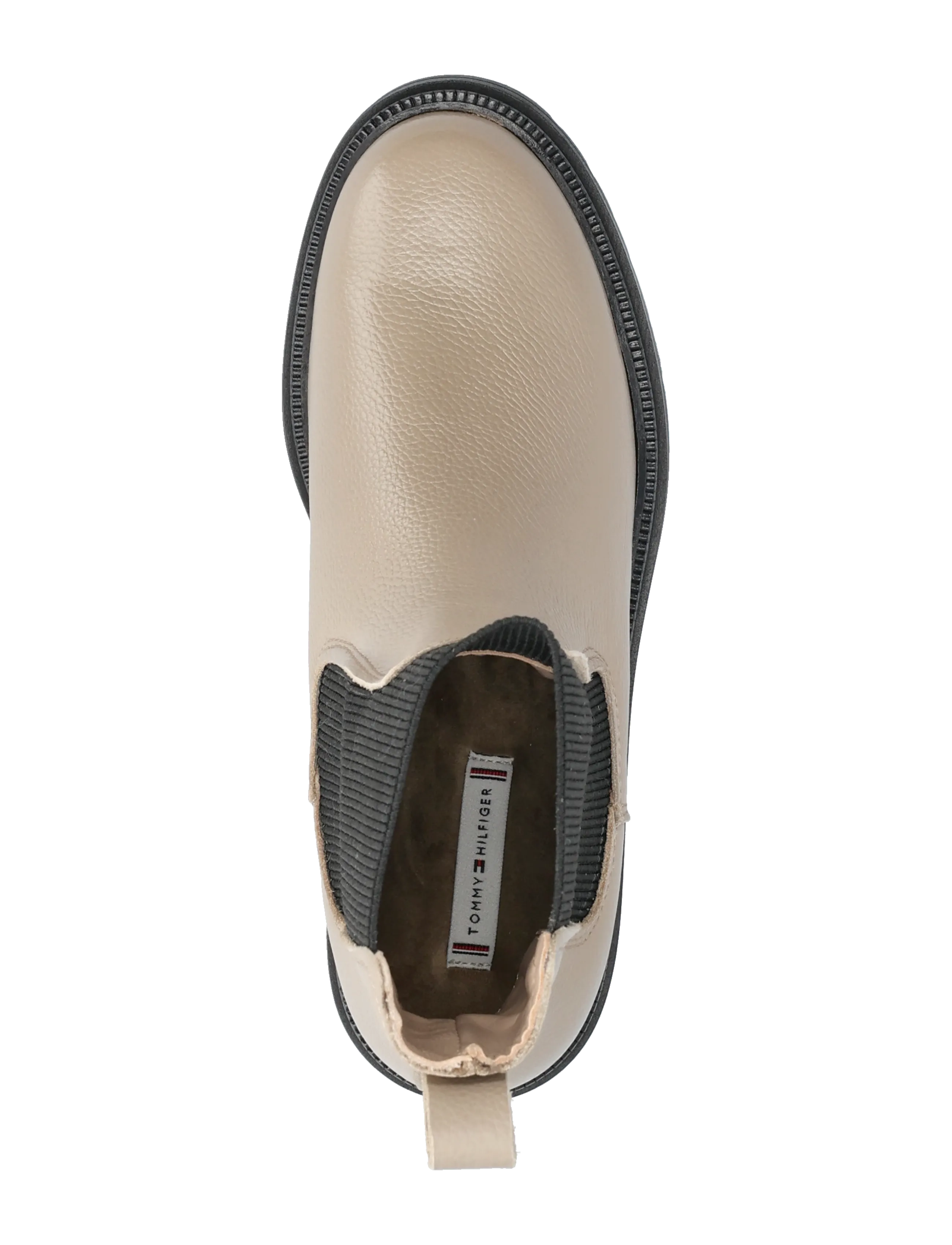 Tommy Hilfiger - TH PLAQUE PEBBLE CHELSEA WARM - chelsea boots - coastal taupe - 3