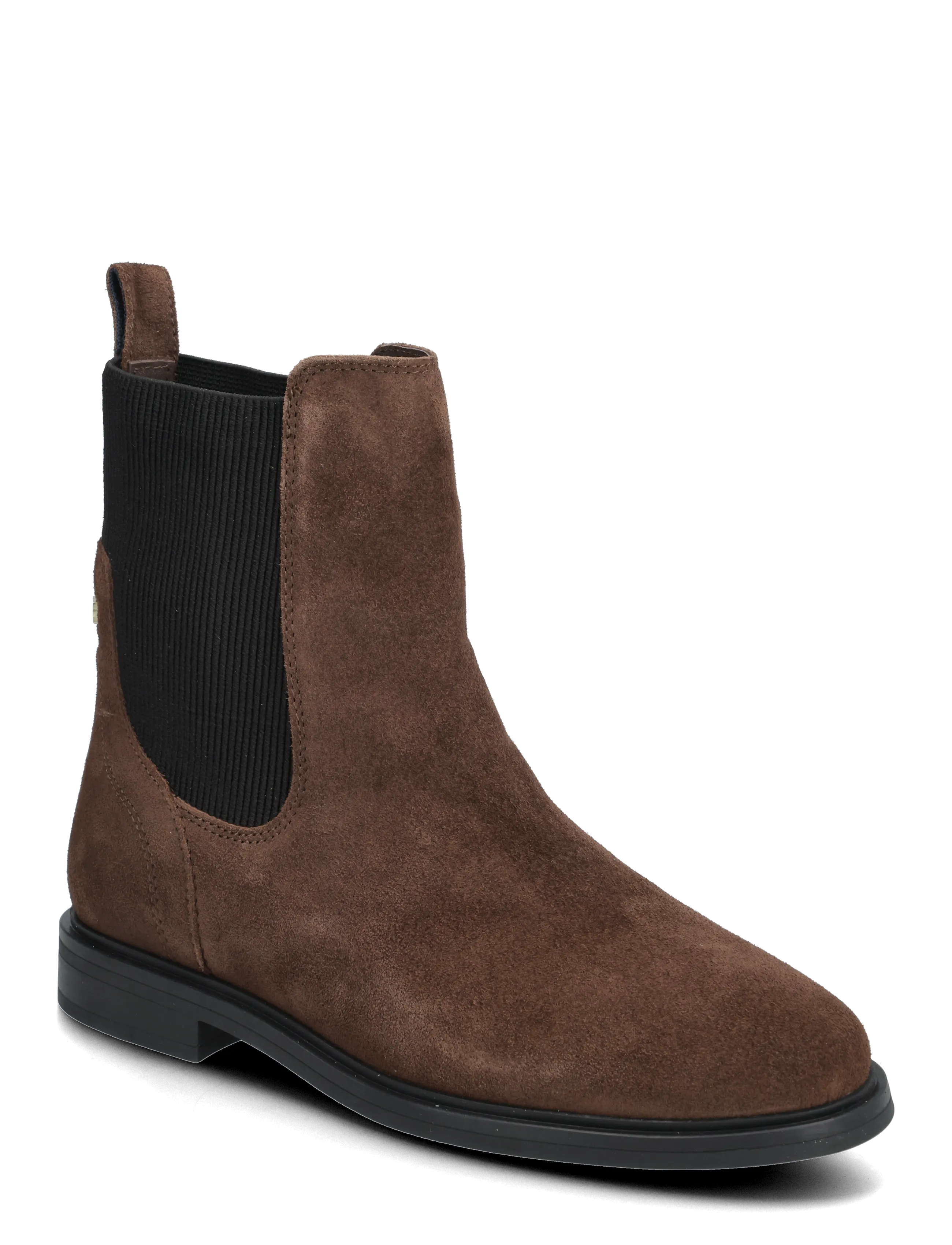Tommy Hilfiger - FLAG SUEDE CHELSEA BOOT - chelsea boots - legacy brown - 0