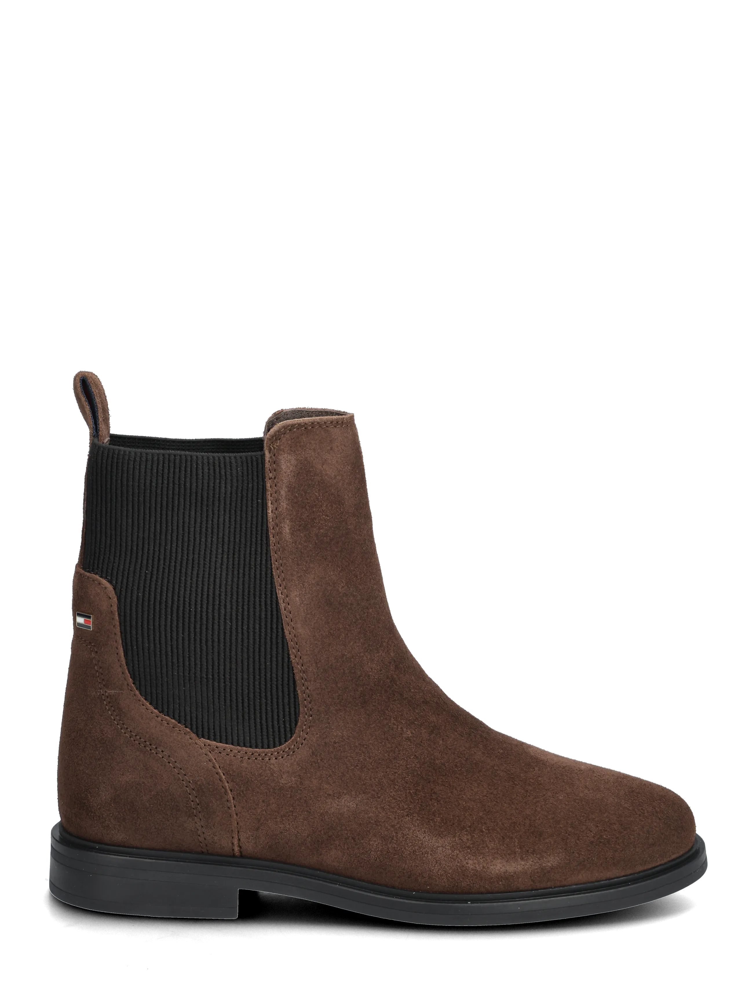 Tommy Hilfiger - FLAG SUEDE CHELSEA BOOT - chelsea boots - legacy brown - 1