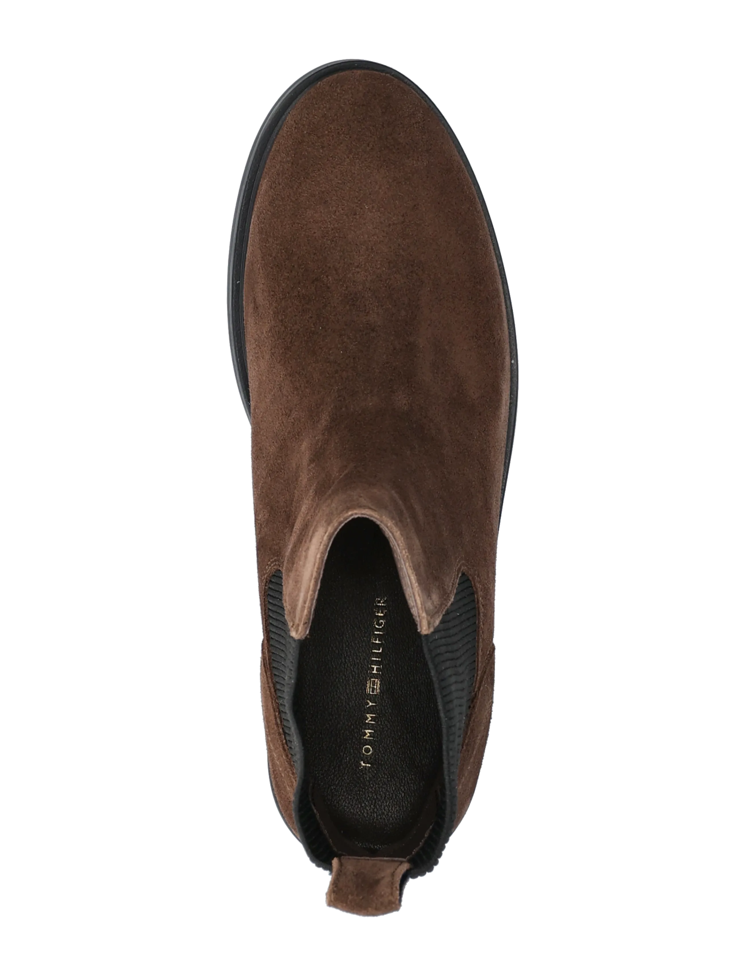 Tommy Hilfiger - FLAG SUEDE CHELSEA BOOT - chelsea boots - legacy brown - 3