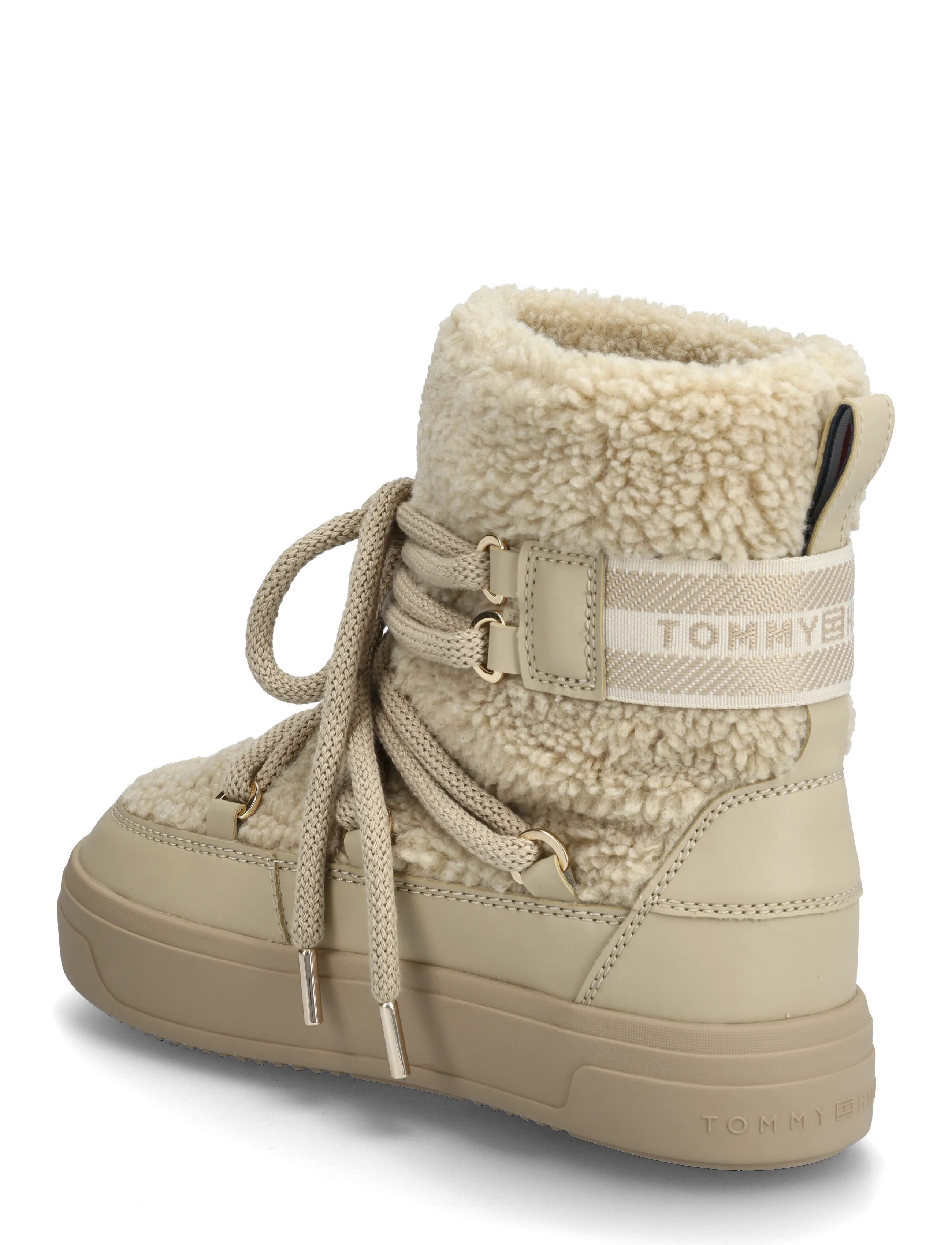 Tommy Hilfiger - FAUX SHEARLING SNOWBOOT - winter boots - sandalwood - 2
