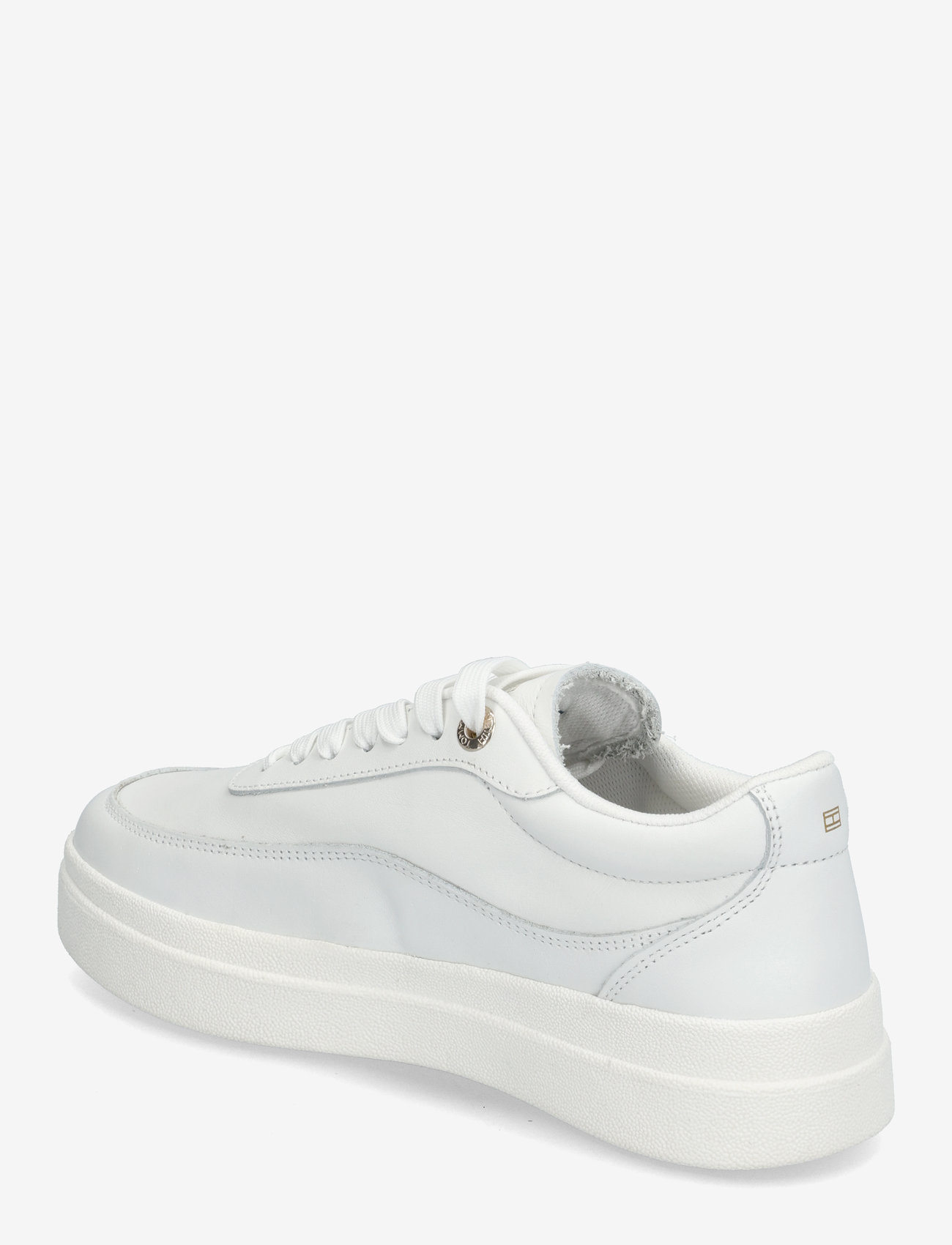 Tommy Hilfiger - MODERN COURT SNEAKER LTHR - konfirmationstøj - white - 2