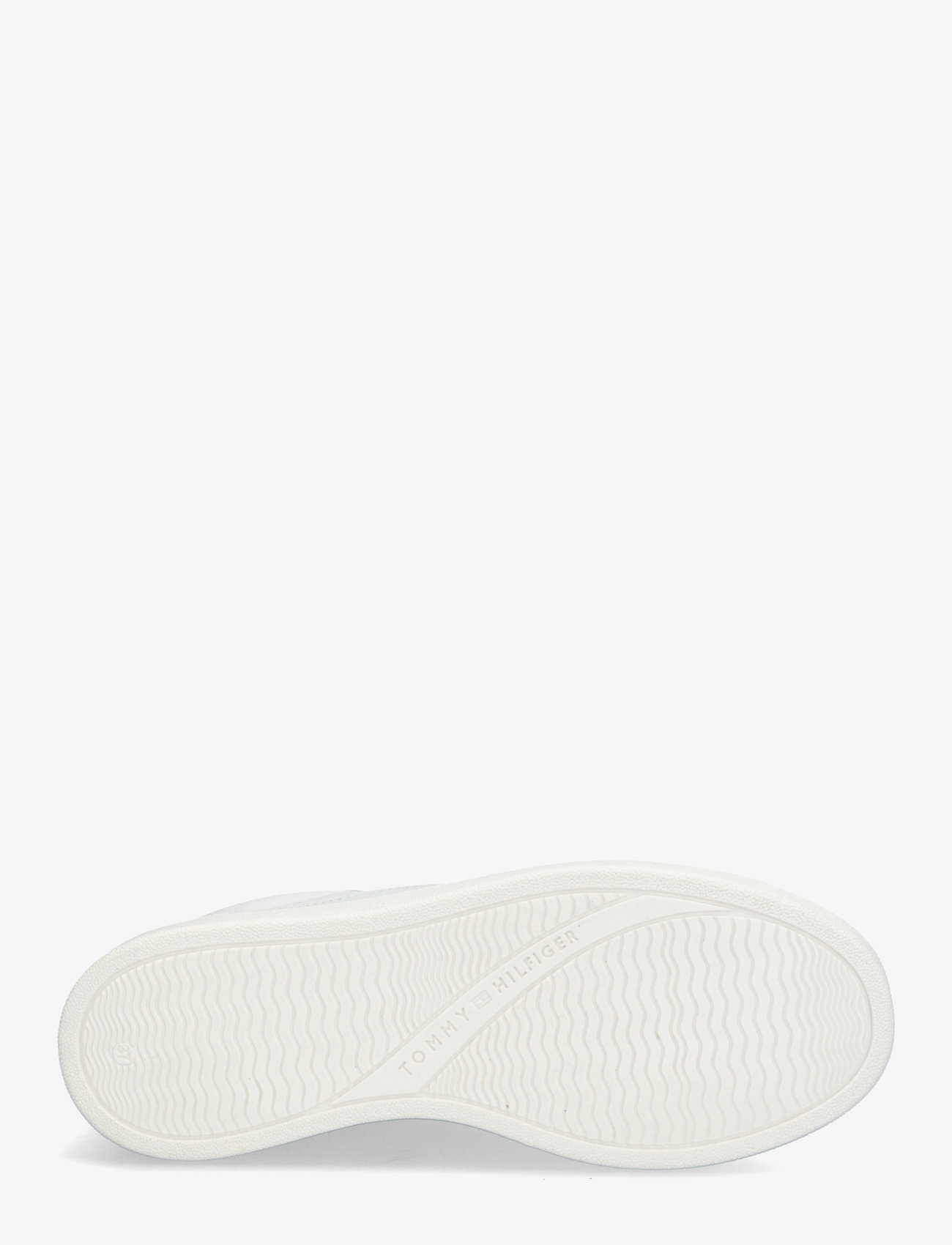 Tommy Hilfiger - MODERN COURT SNEAKER LTHR - konfirmationstøj - white - 4