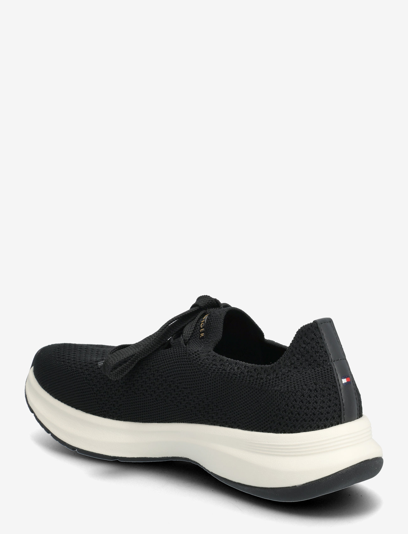 Tommy Hilfiger - TH KNIT RUNNER - niedrige sneakers - black - 2