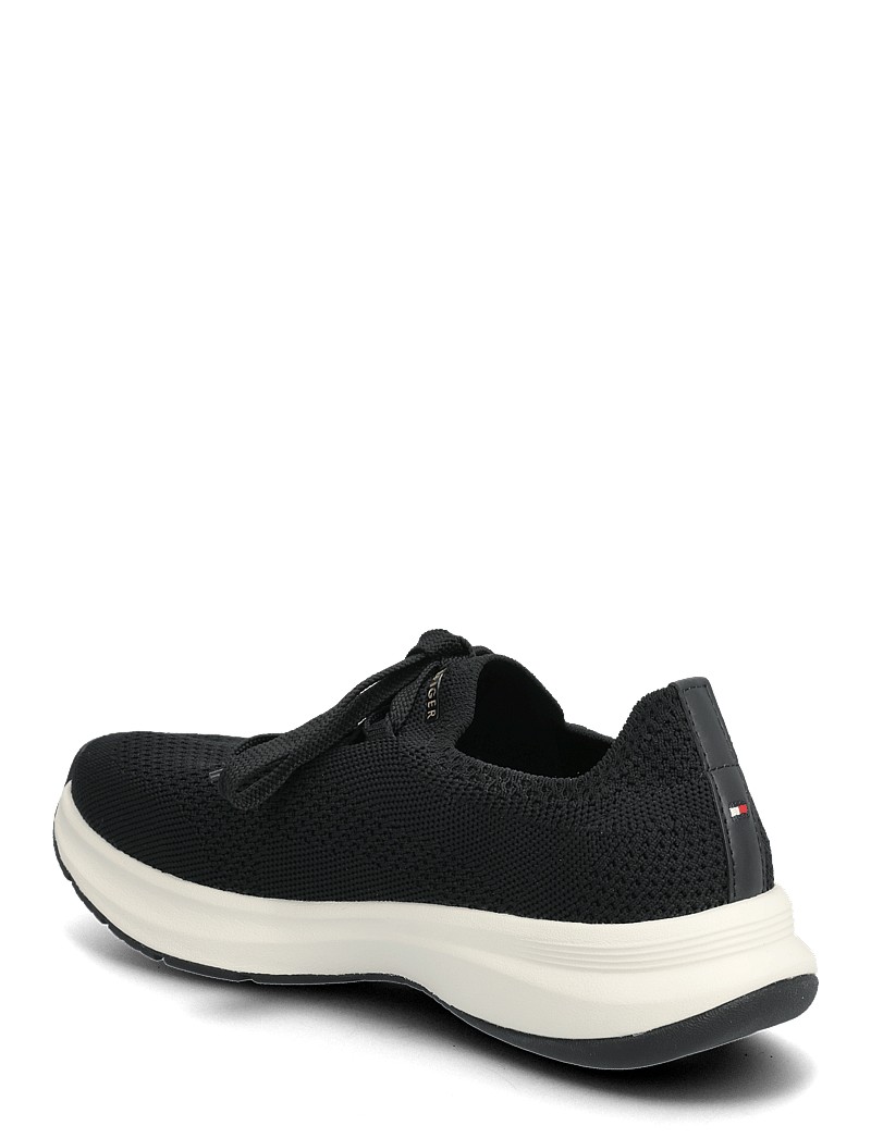 Tommy Hilfiger - TH KNIT RUNNER - niedrige sneakers - black - 2