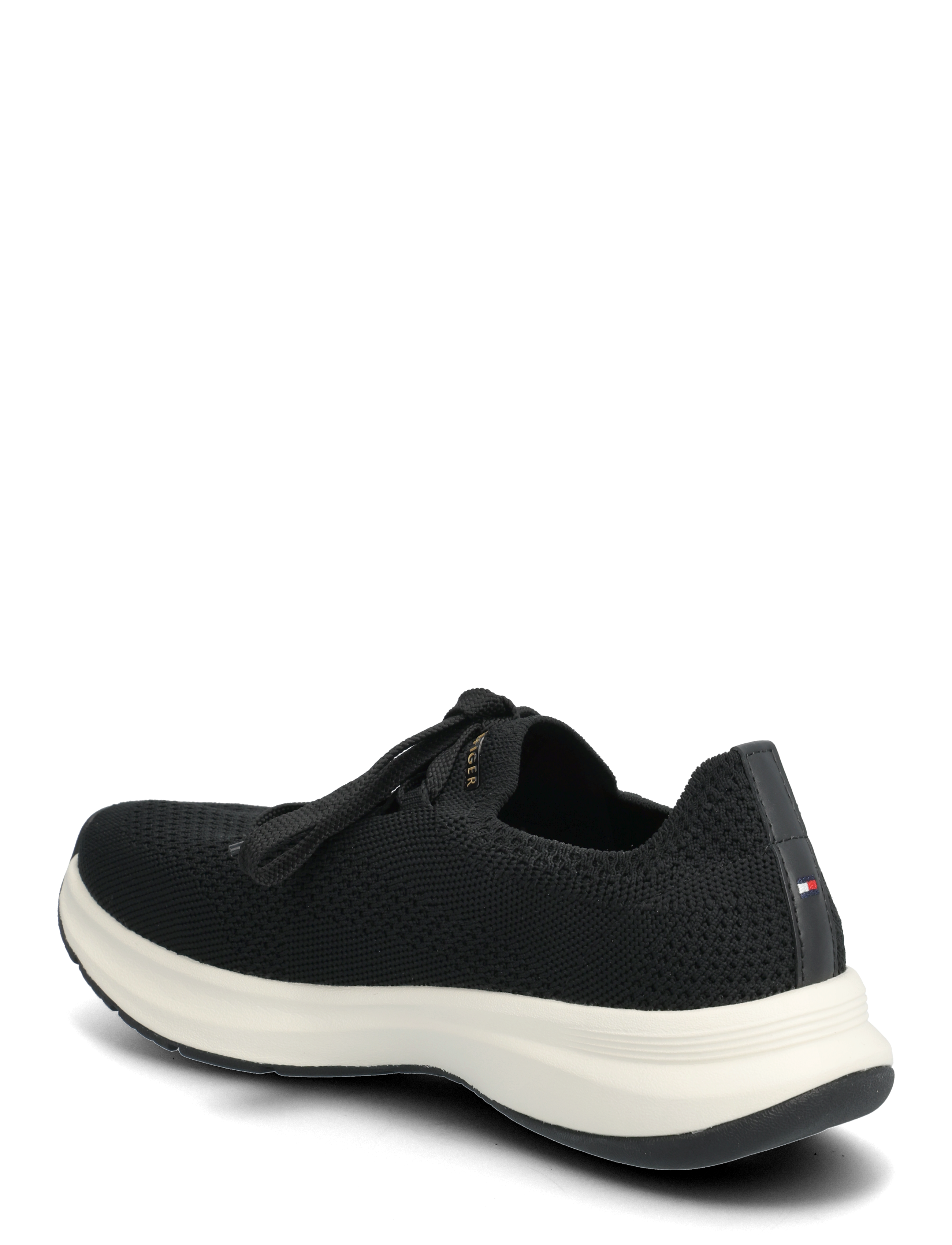 Tommy Hilfiger - TH KNIT RUNNER - niedrige sneakers - black - 2