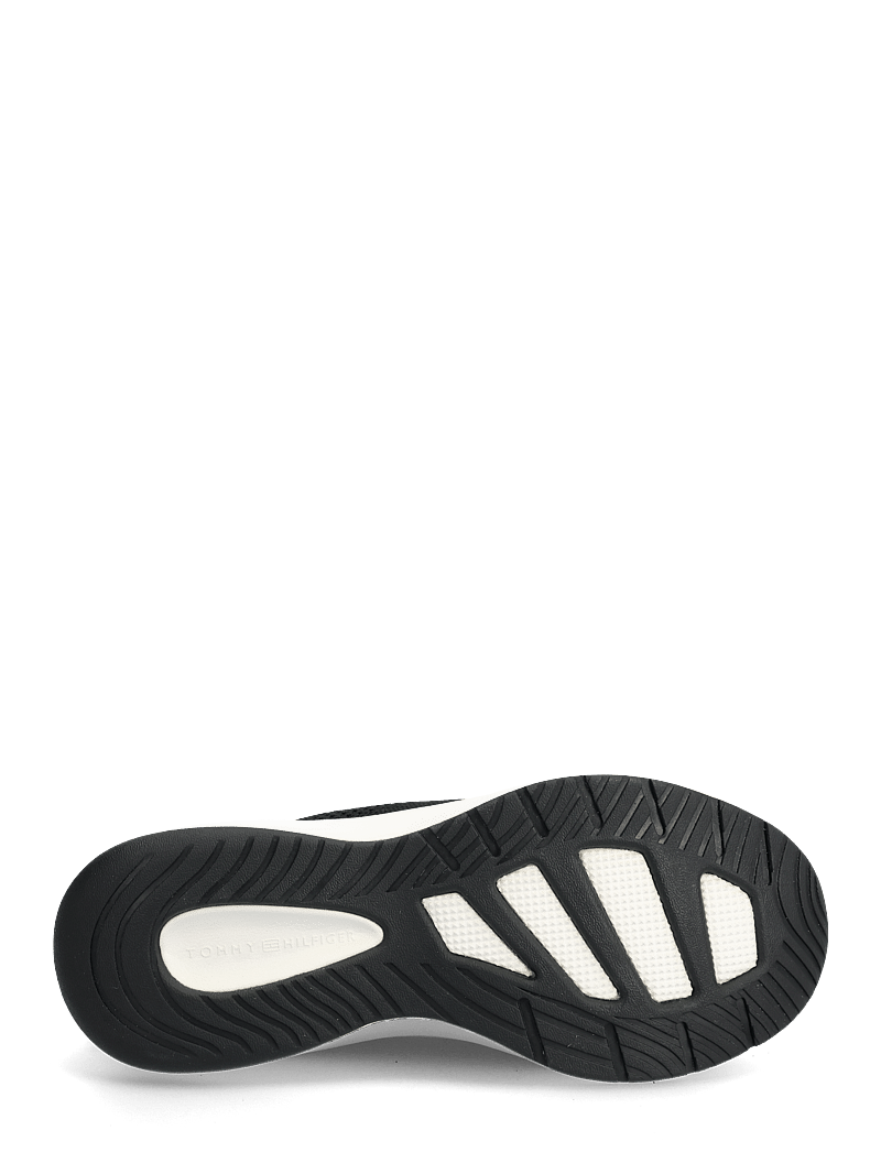 Tommy Hilfiger - TH KNIT RUNNER - niedrige sneakers - black - 4