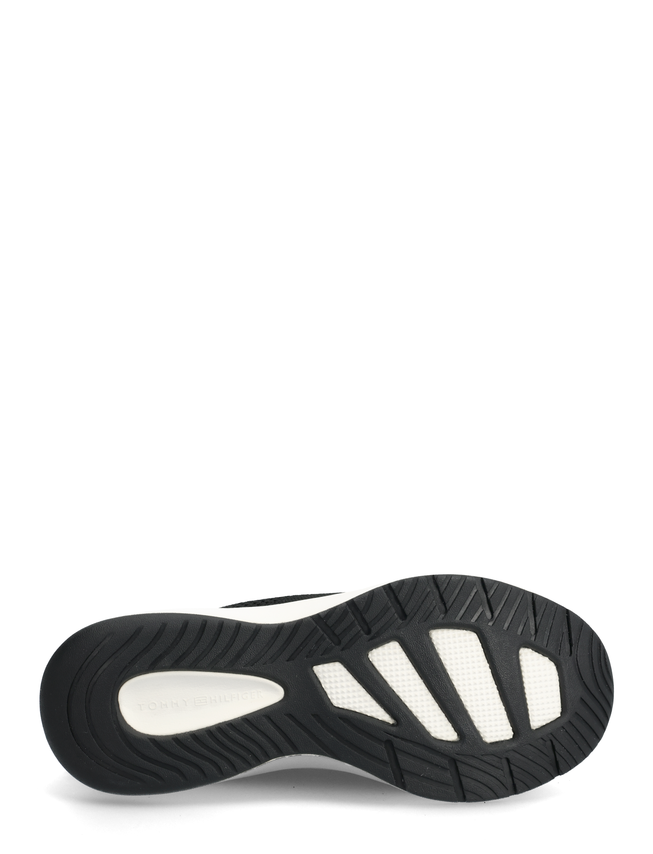 Tommy Hilfiger - TH KNIT RUNNER - niedrige sneakers - black - 4