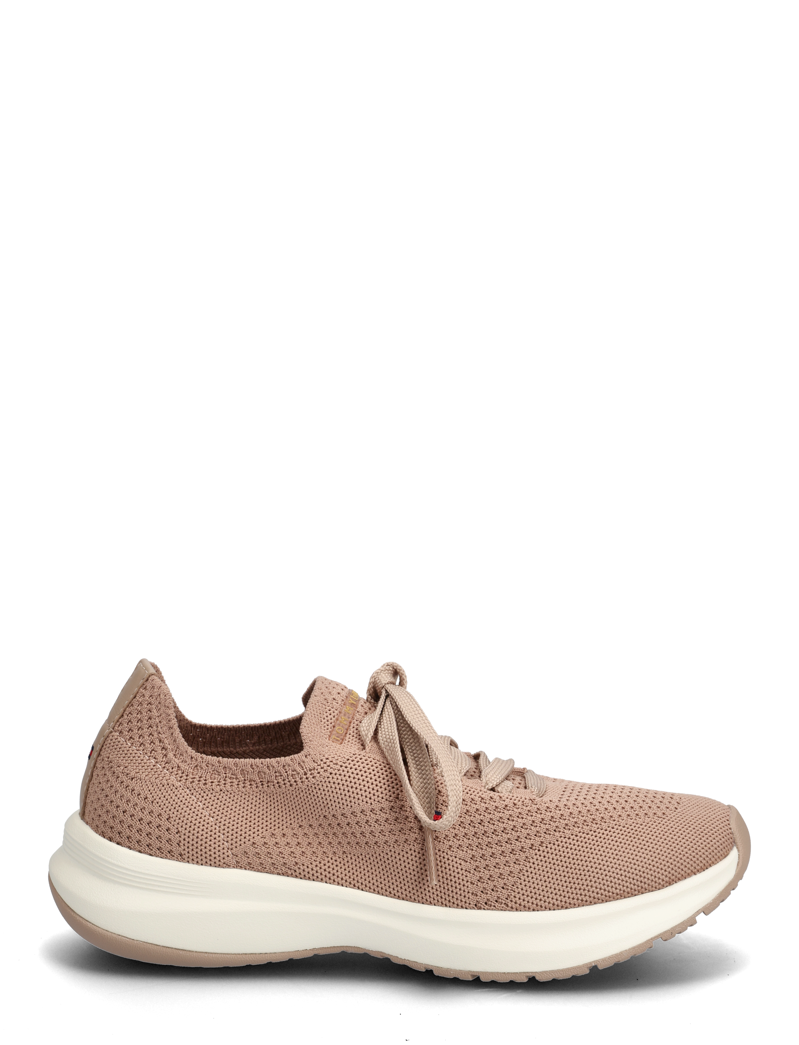 Tommy Hilfiger - TH KNIT RUNNER - låga sneakers - claystone - 1